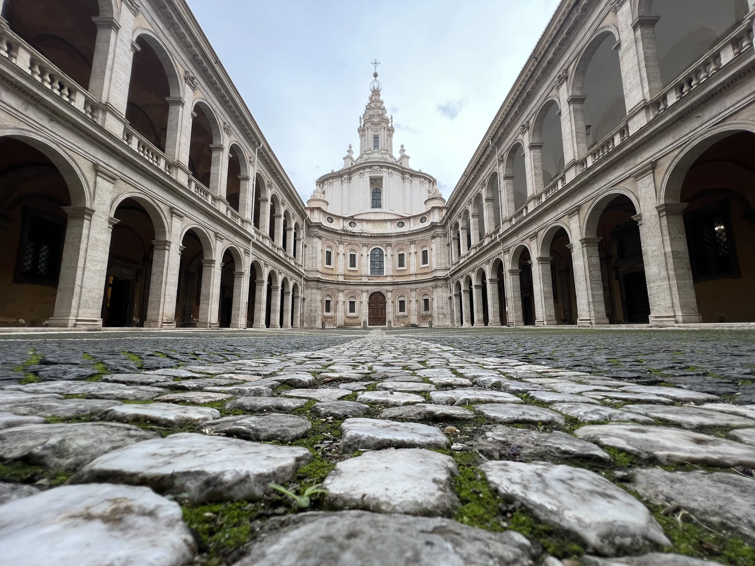 Palazzo della Sapienza et Sant’ivo alla Sapienza . Rome
