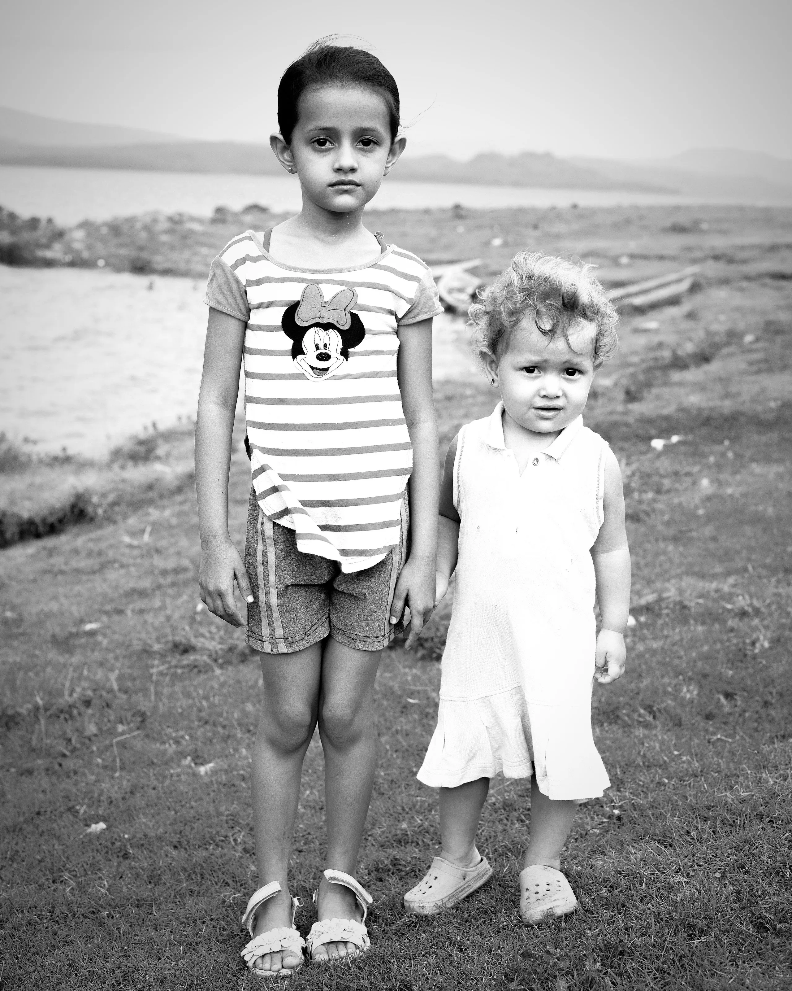 Two Girls on Lakeshore