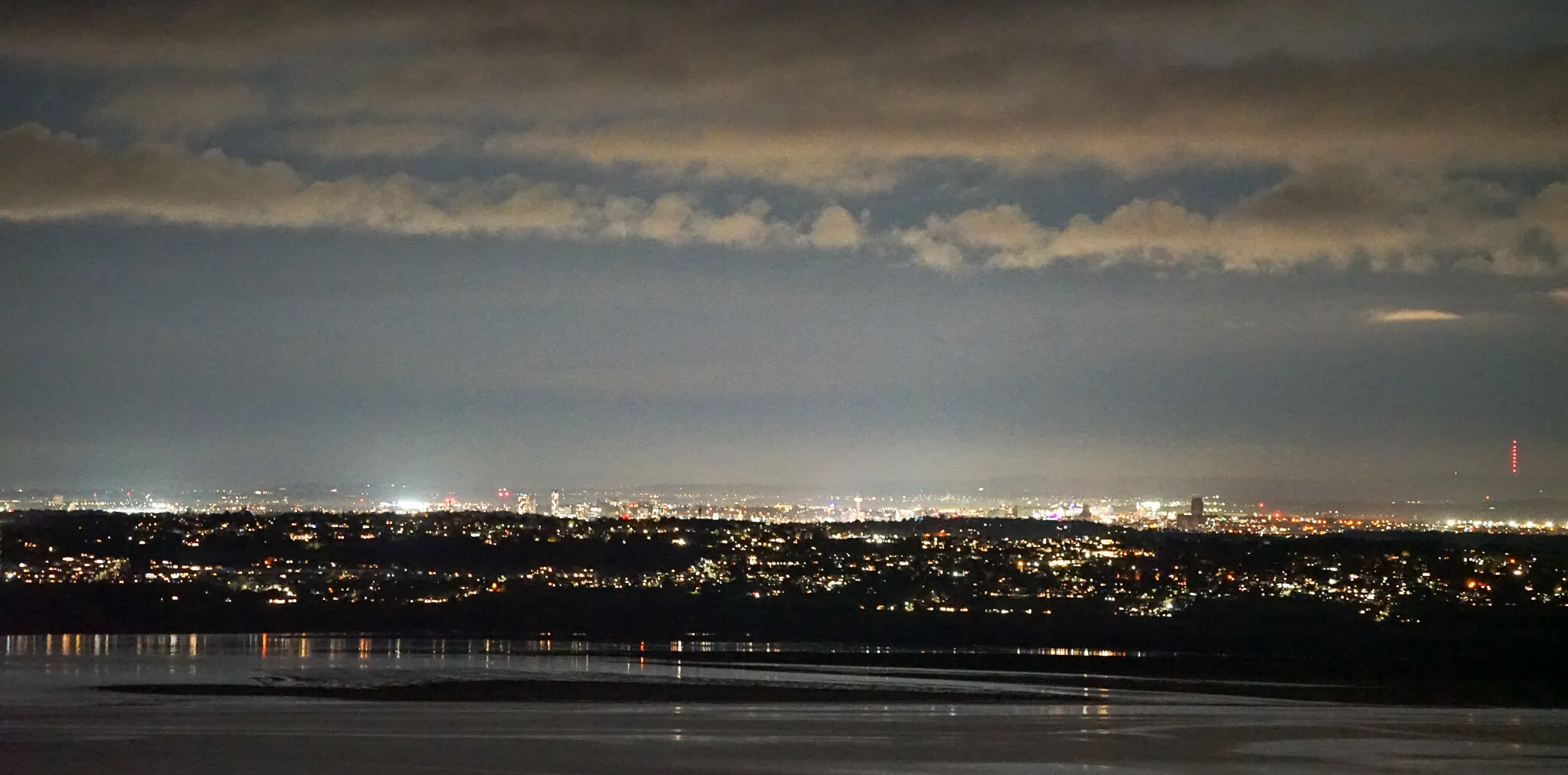 Liverpool from North Wales