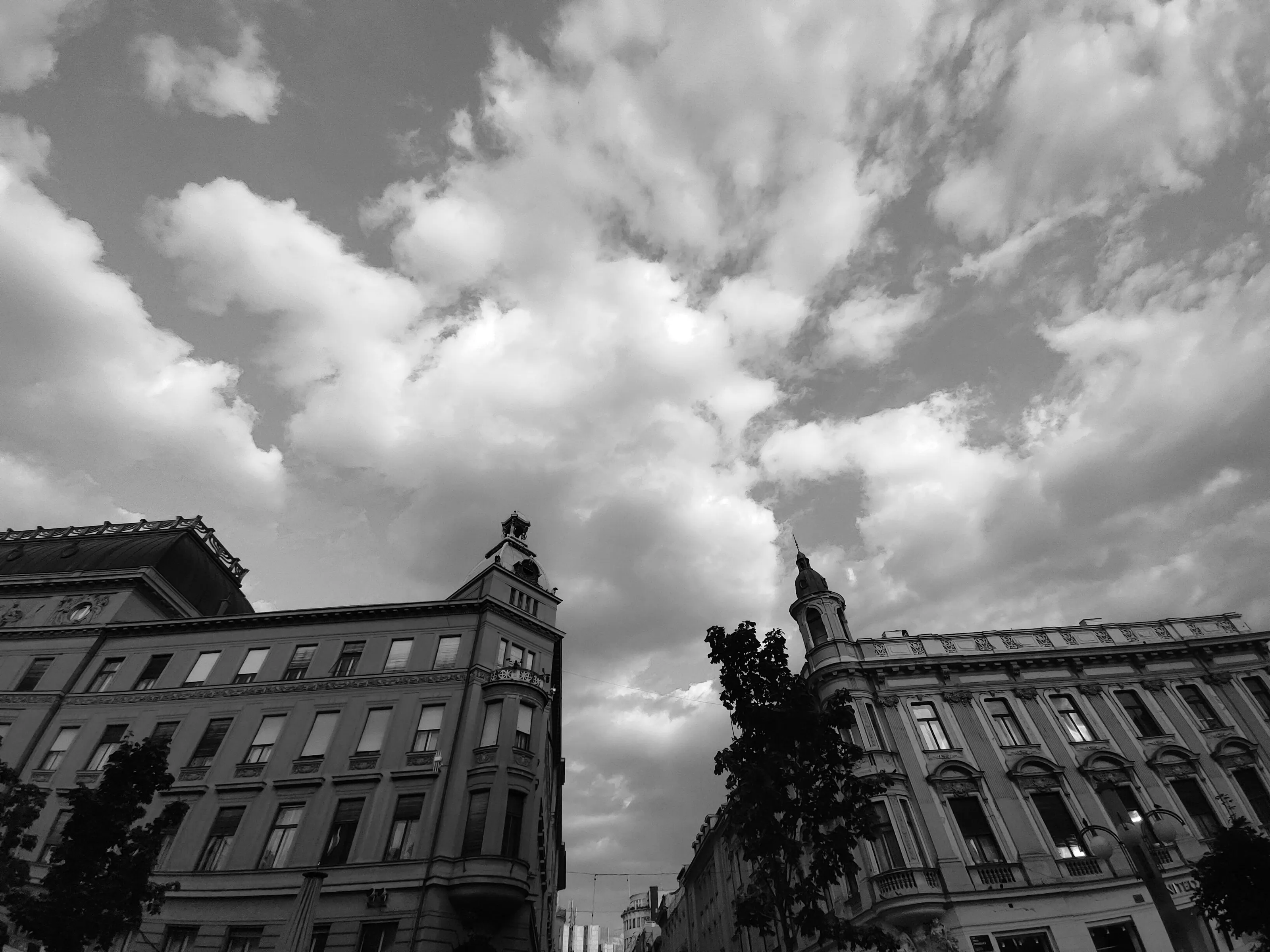 Abstract - The Cvjetni Square, Zagreb, Croatia