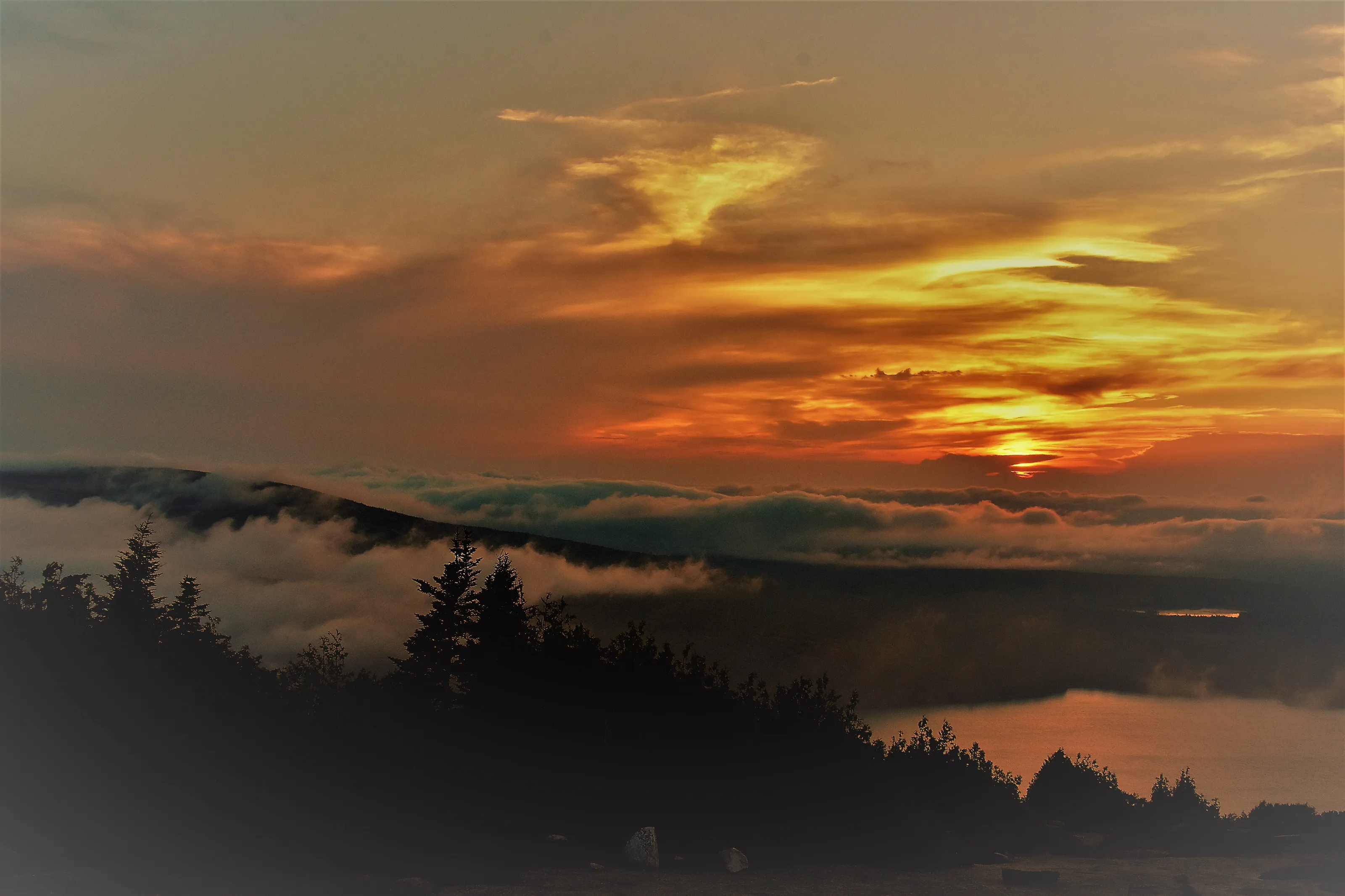 Fog rolling in