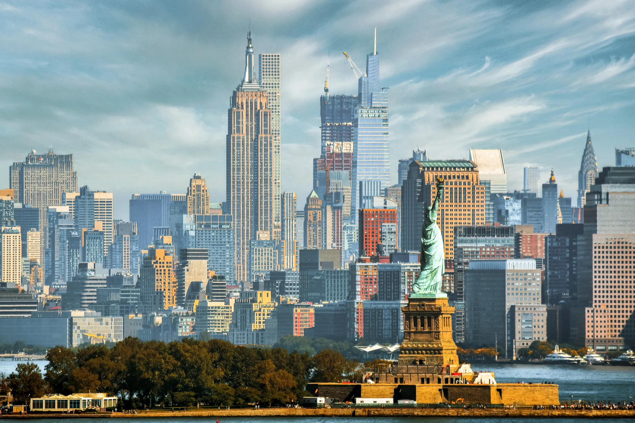 NYC with Miss Liberty