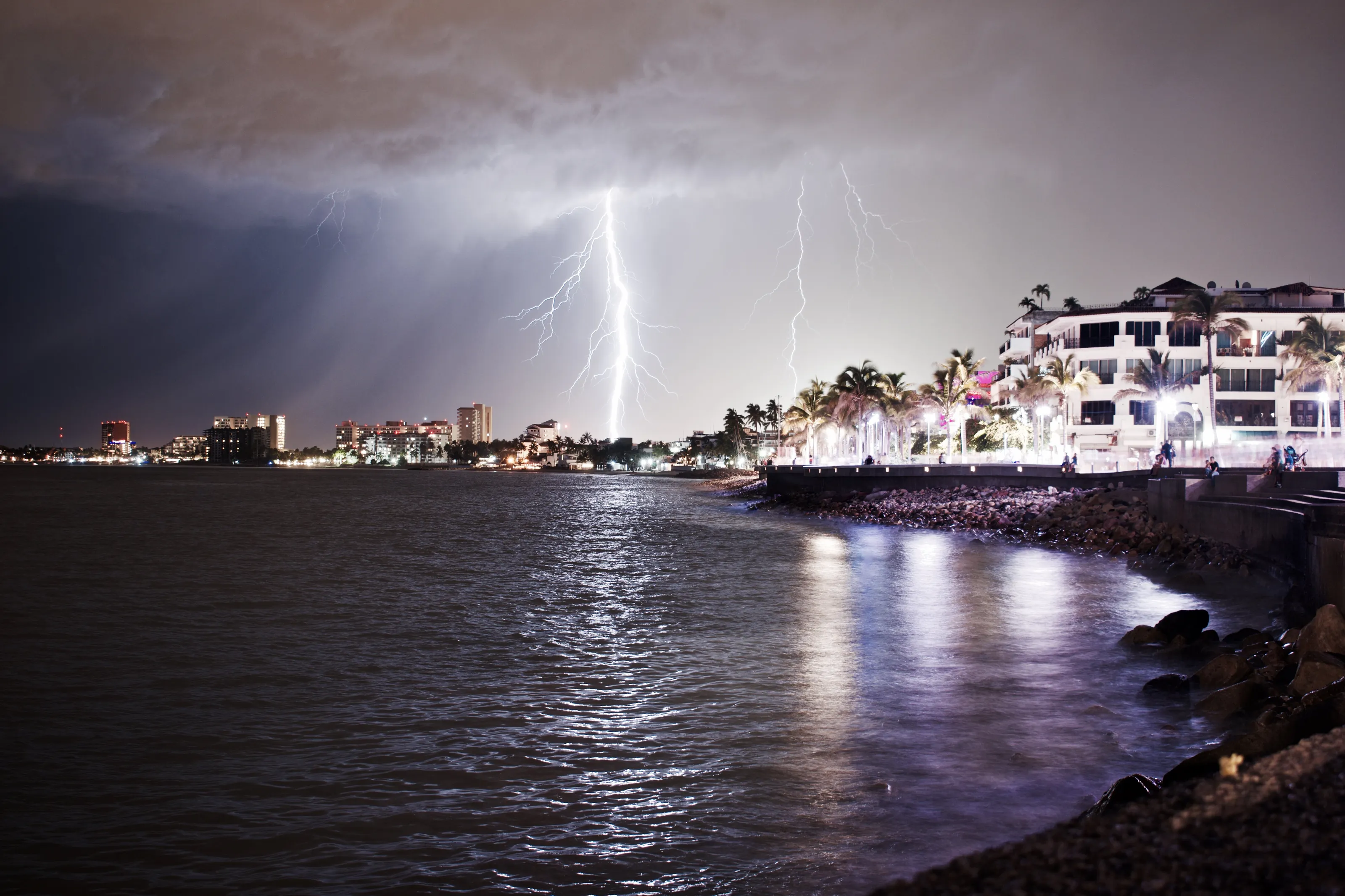 Rainstorm in Puerto Vallarta