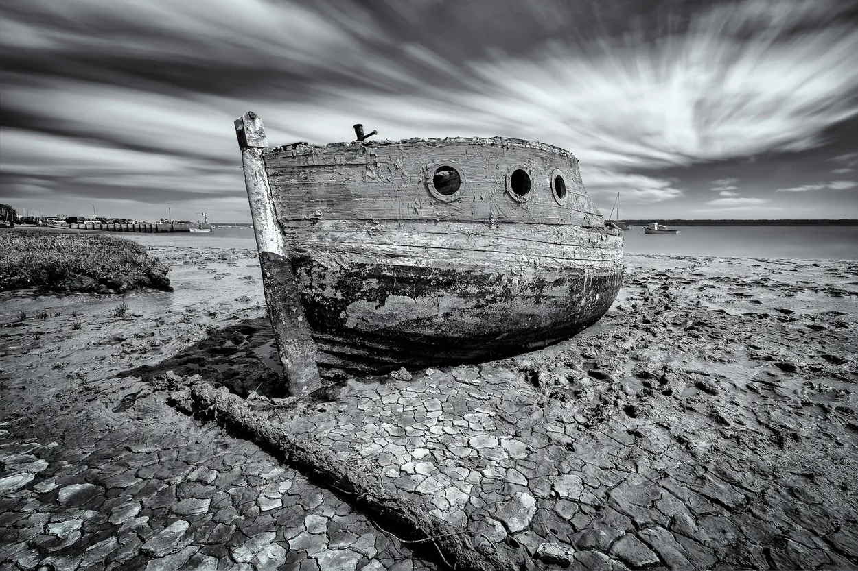 Stranded Boats in Black and White - transport photo contest ...