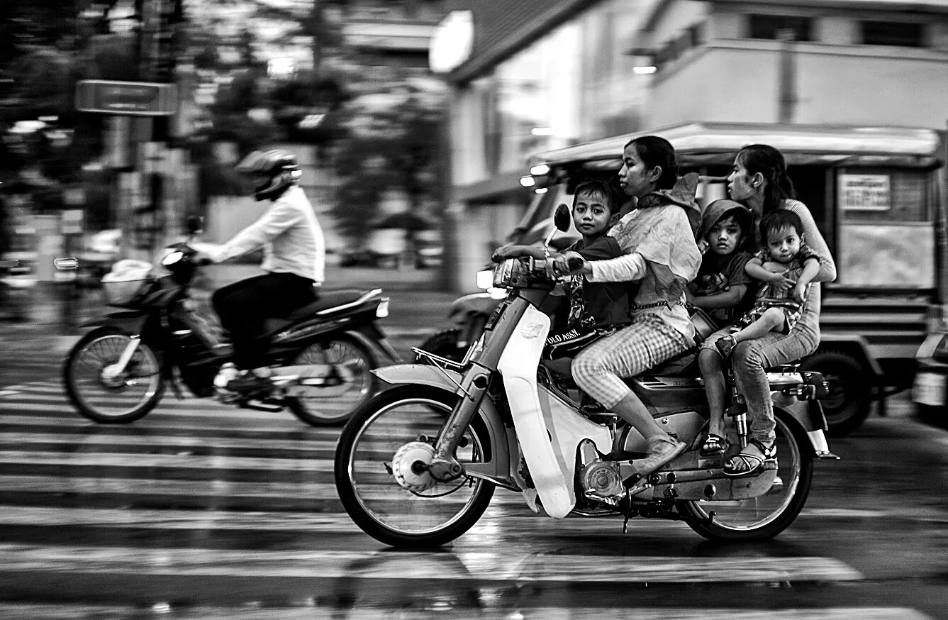 Family Motorbike Ride