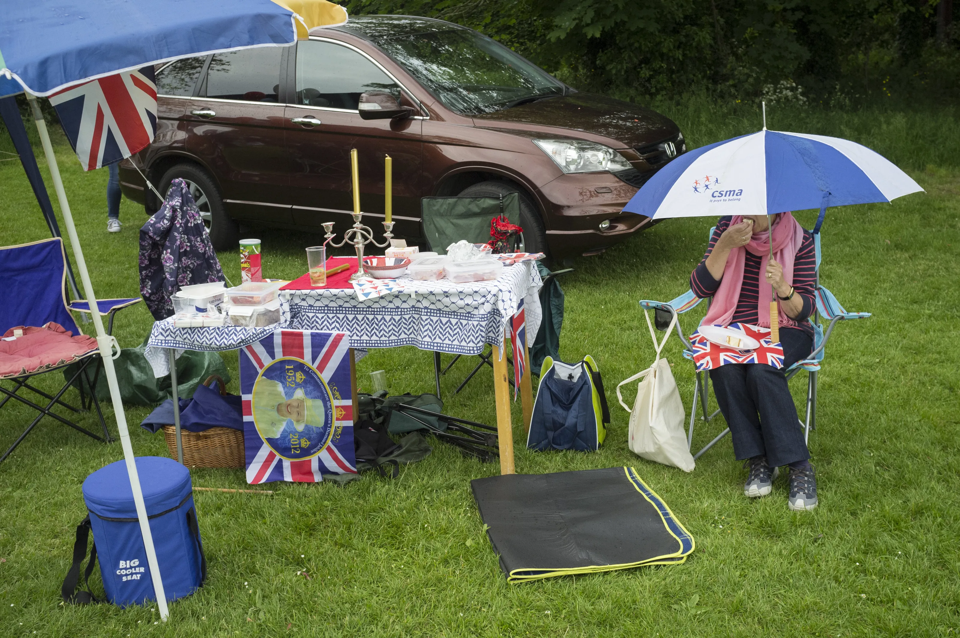 The Queen's 90th Birthday Party, Peppard, Oxfordshire