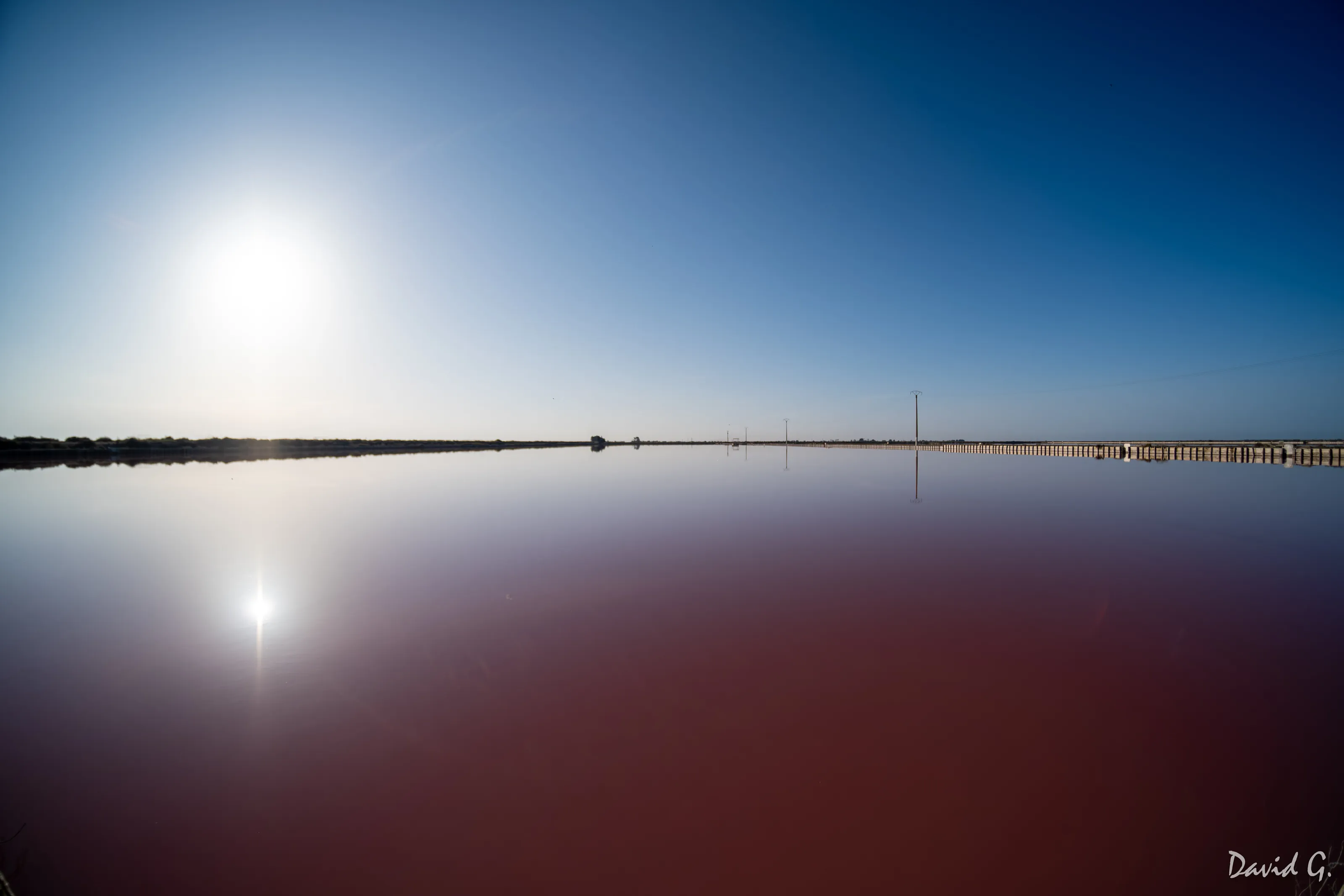 mirroir sur les salins