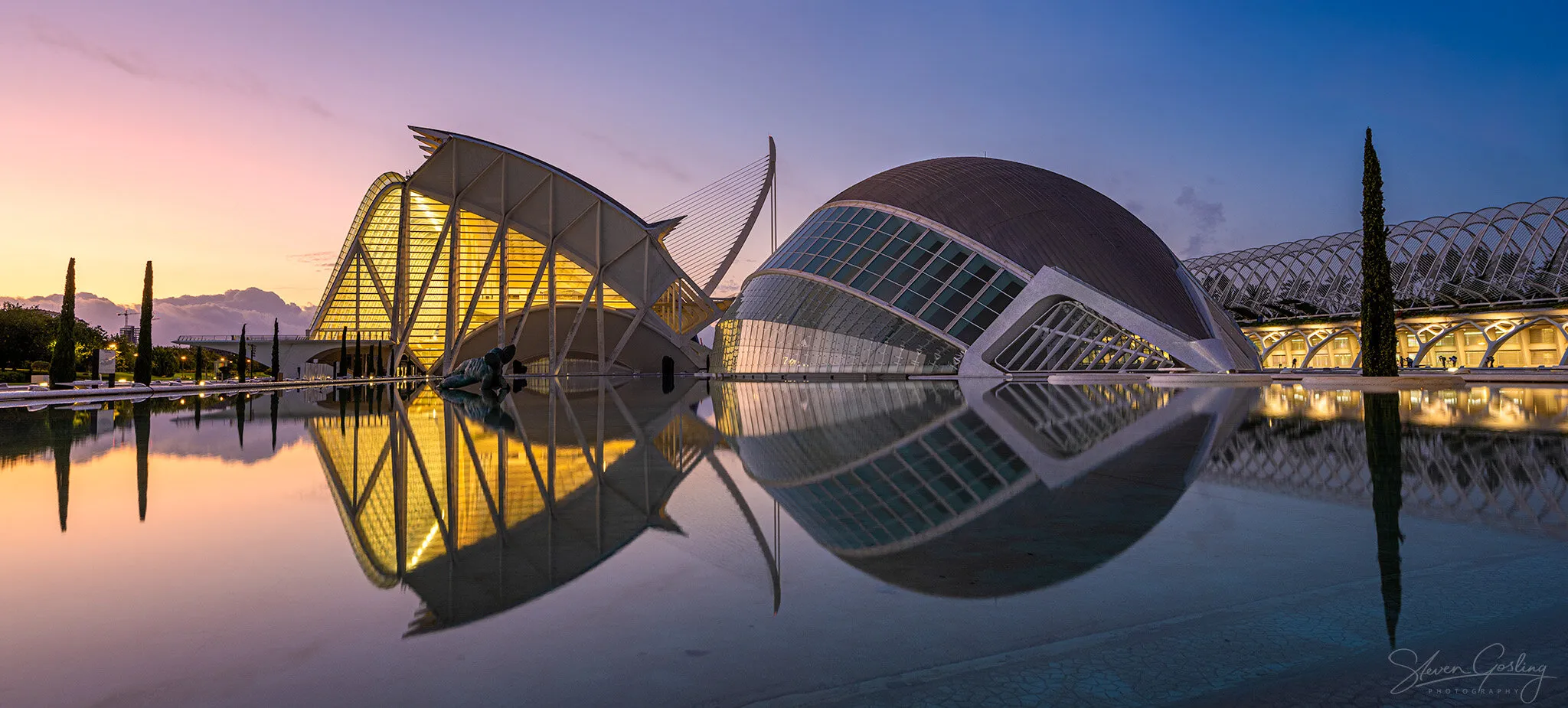 Amazing modern architecture in Valencia