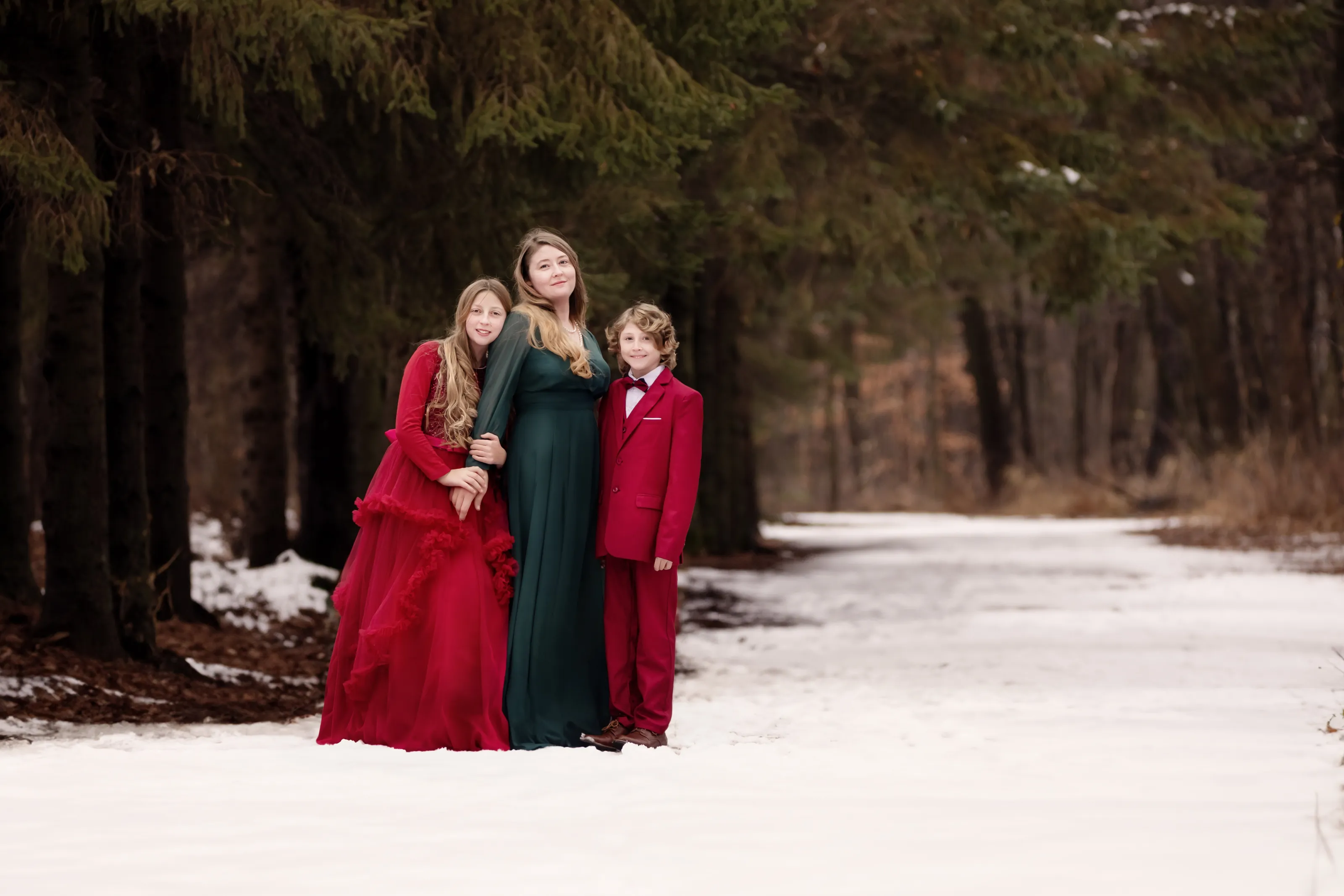 self portrait with children