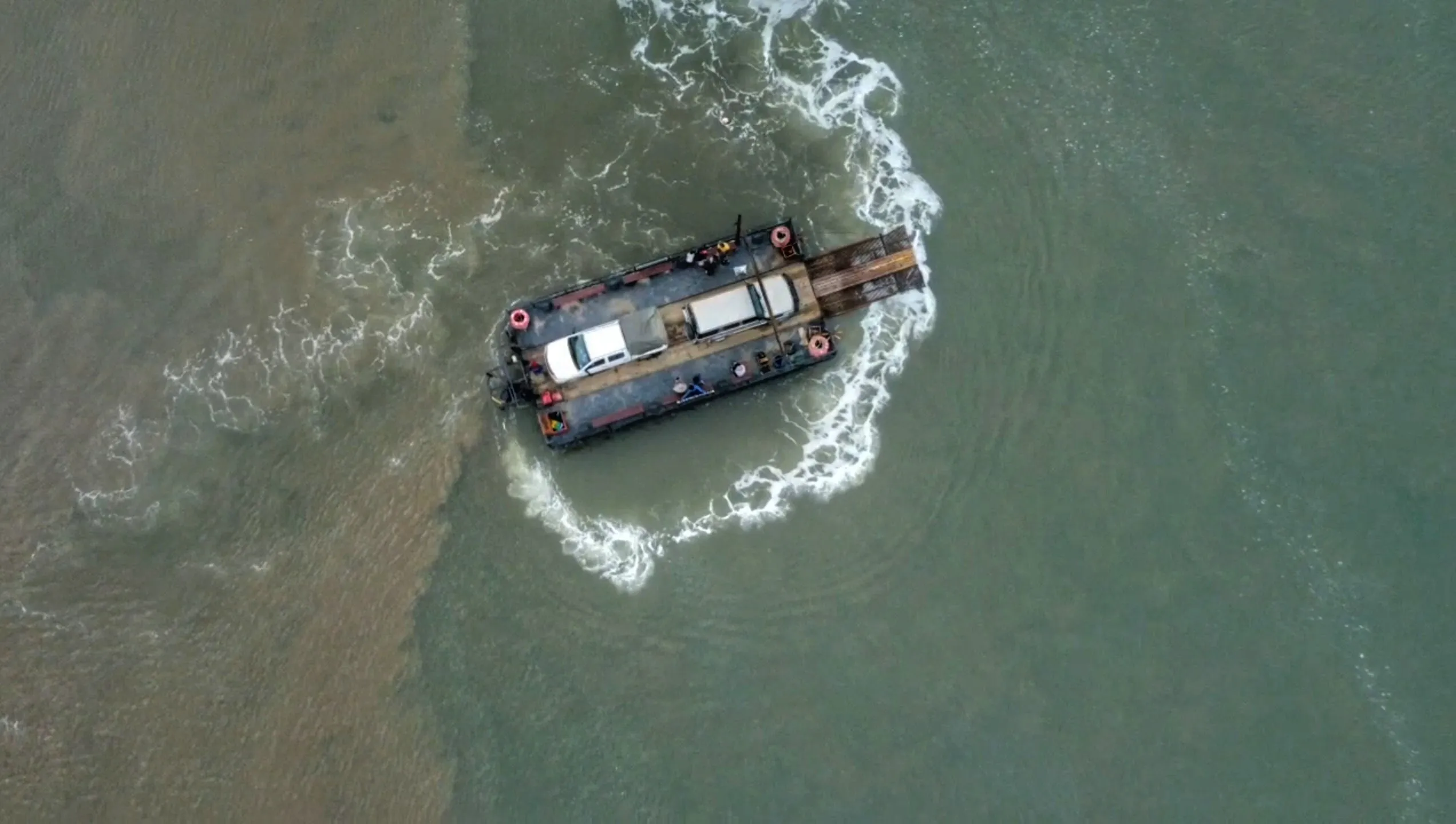 Ferry on the Kei