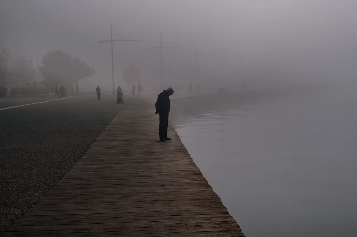 Fog in Thessaloniki