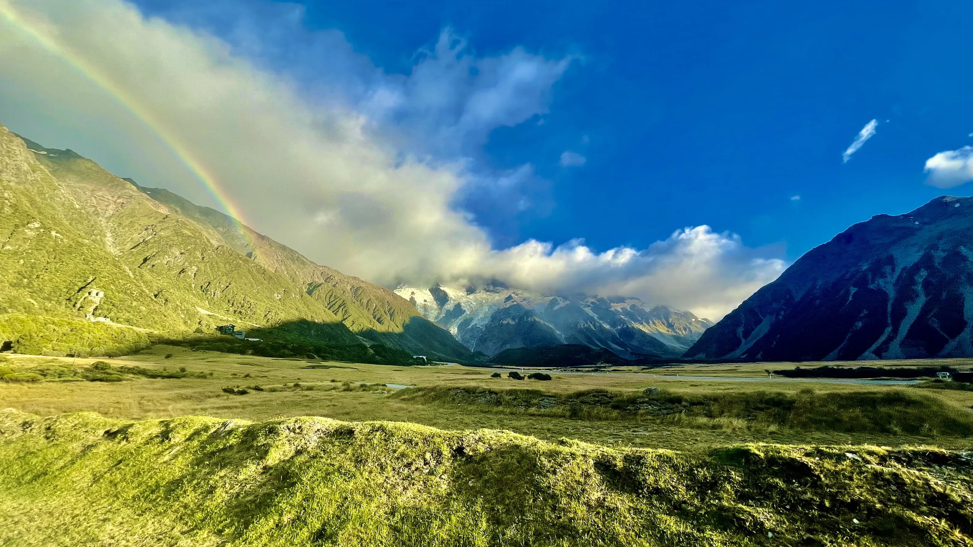 Rainbow Mt Cook