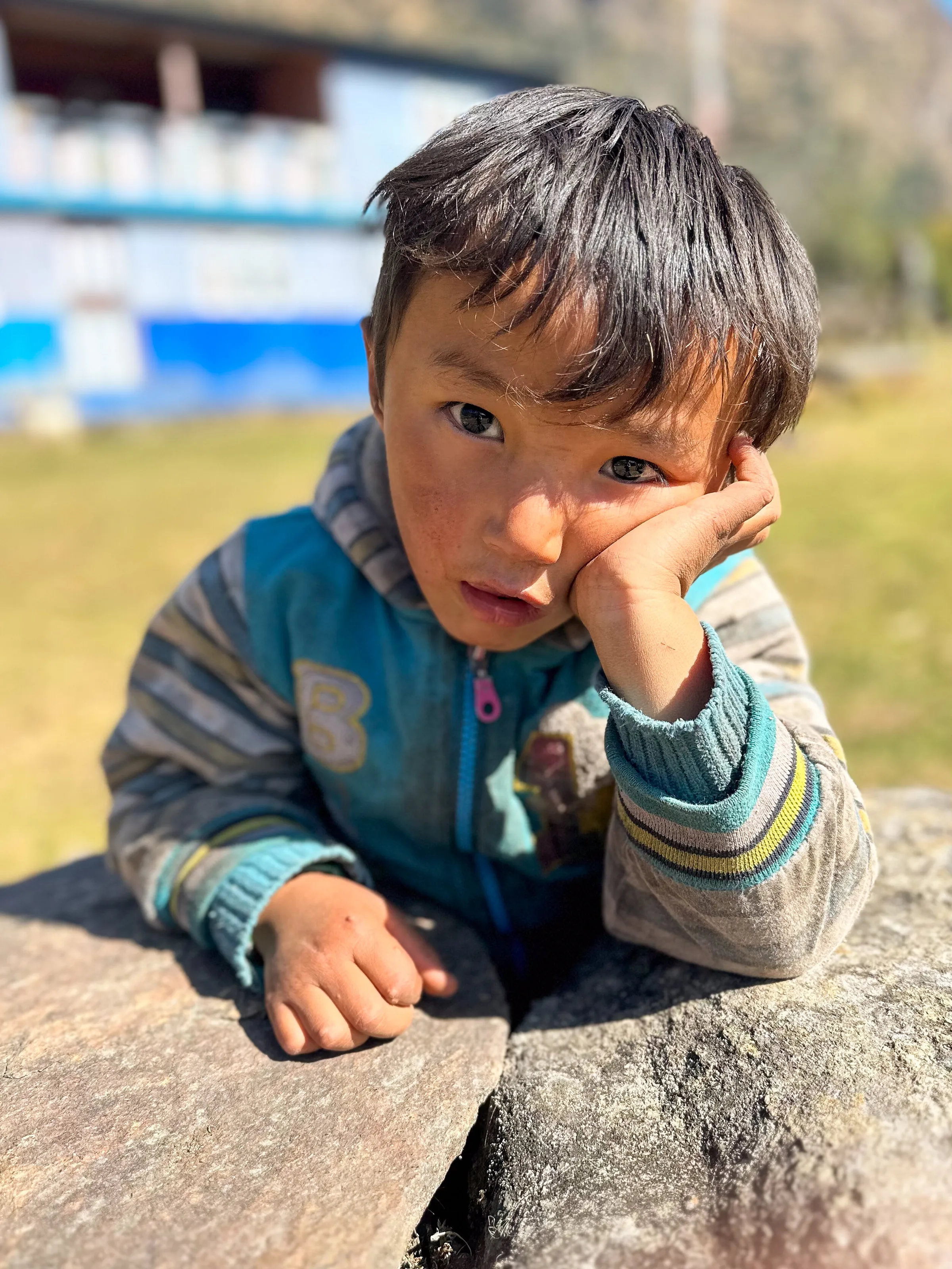 Village boy - Mechi, Nepal