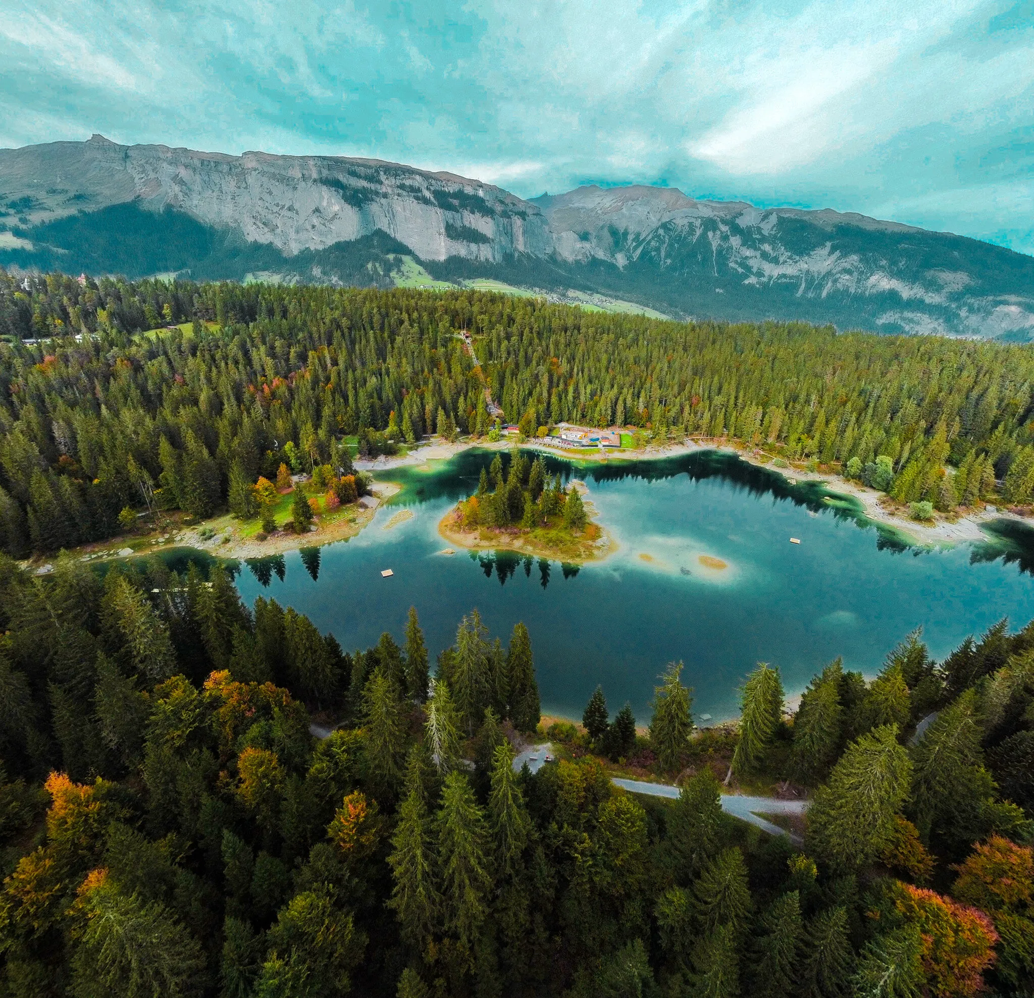 Caumasee, Switzerland