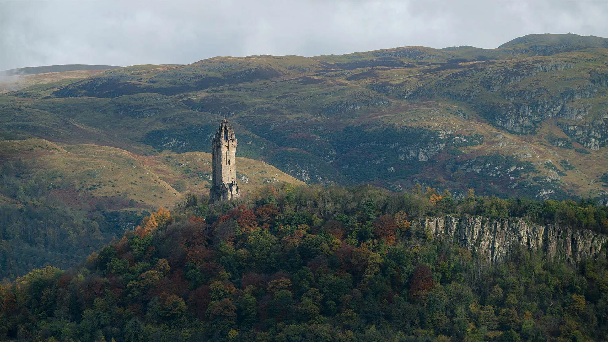 The Monument in colour