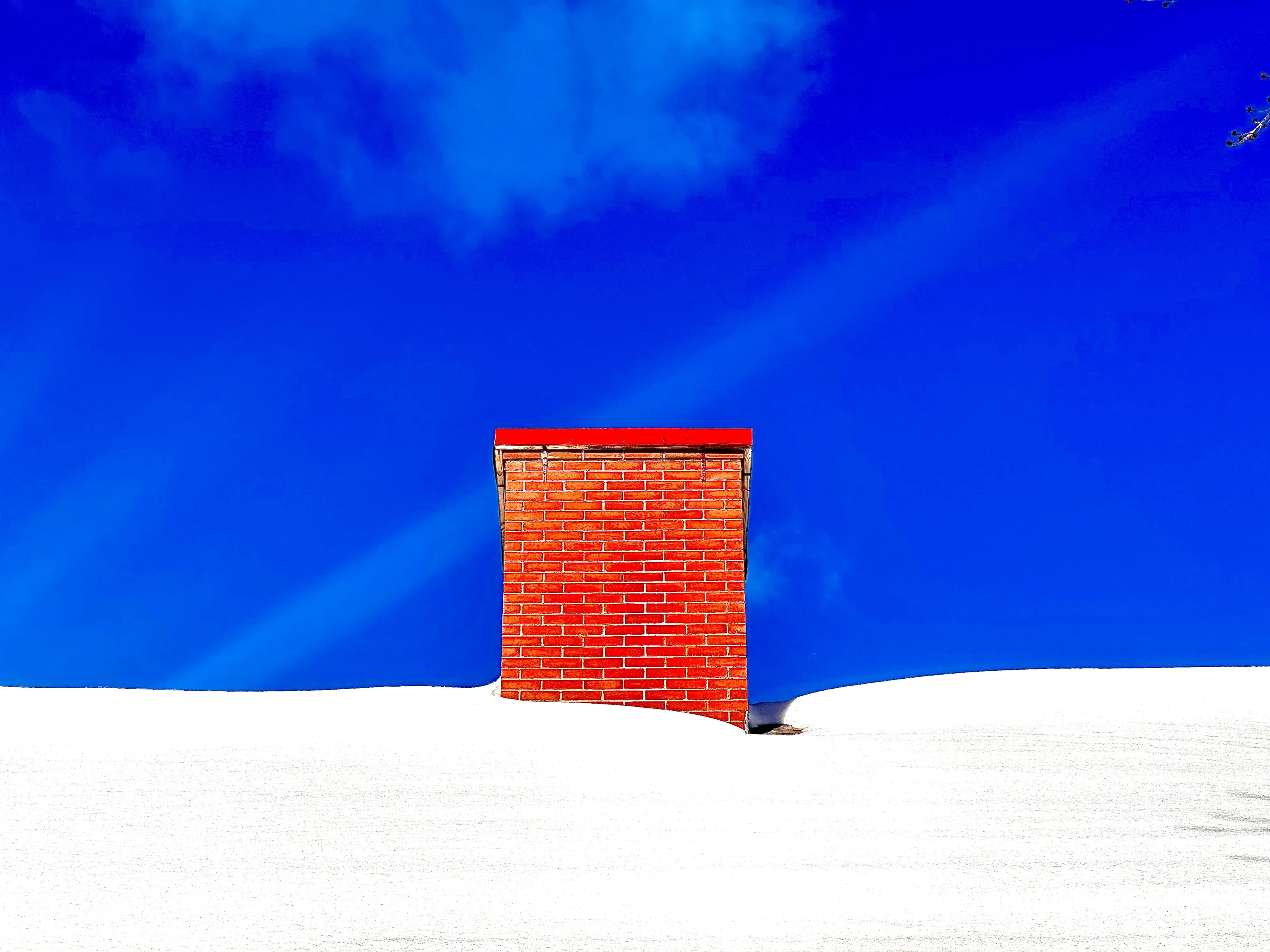 Red chimney
