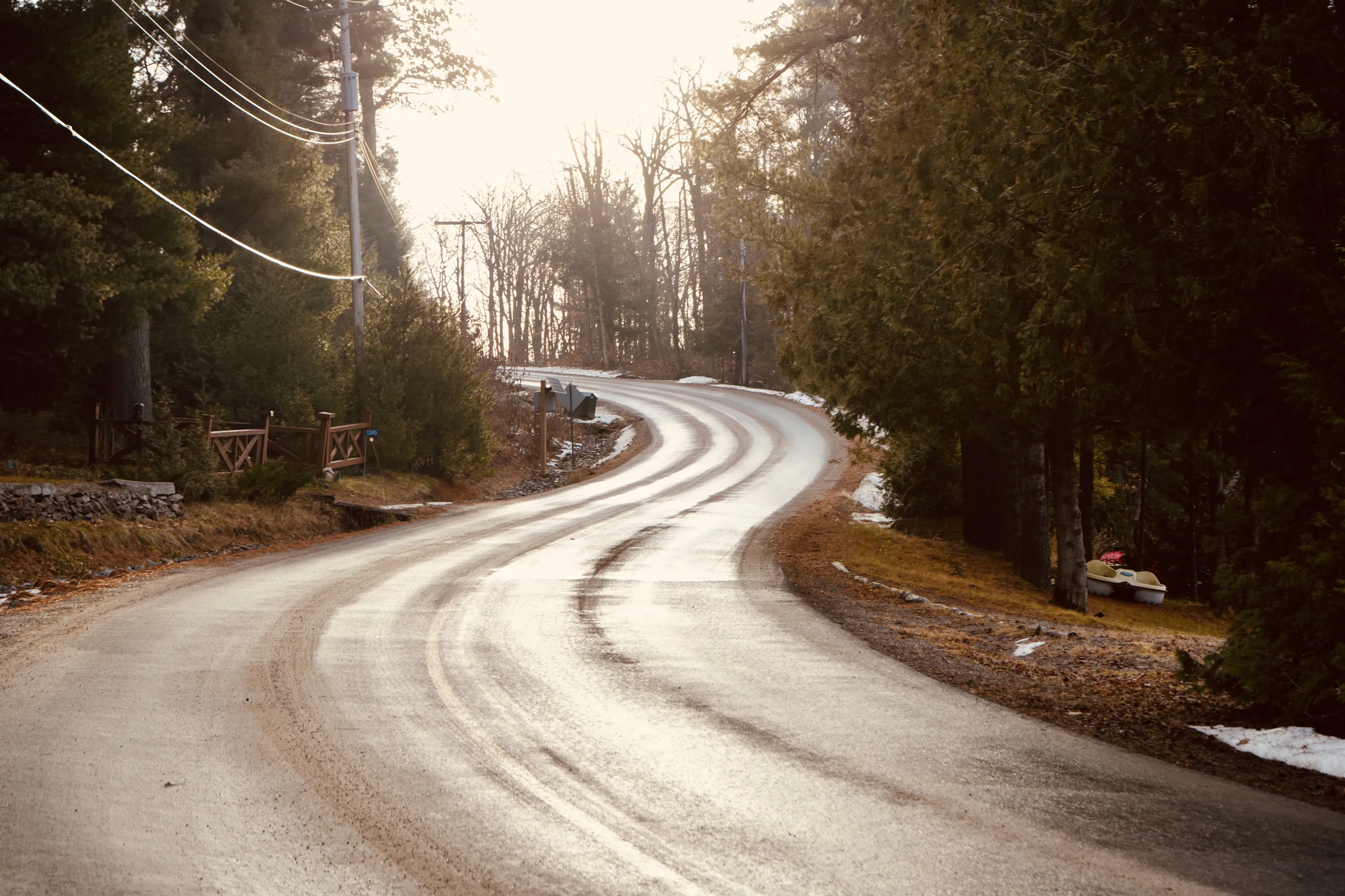 The back road