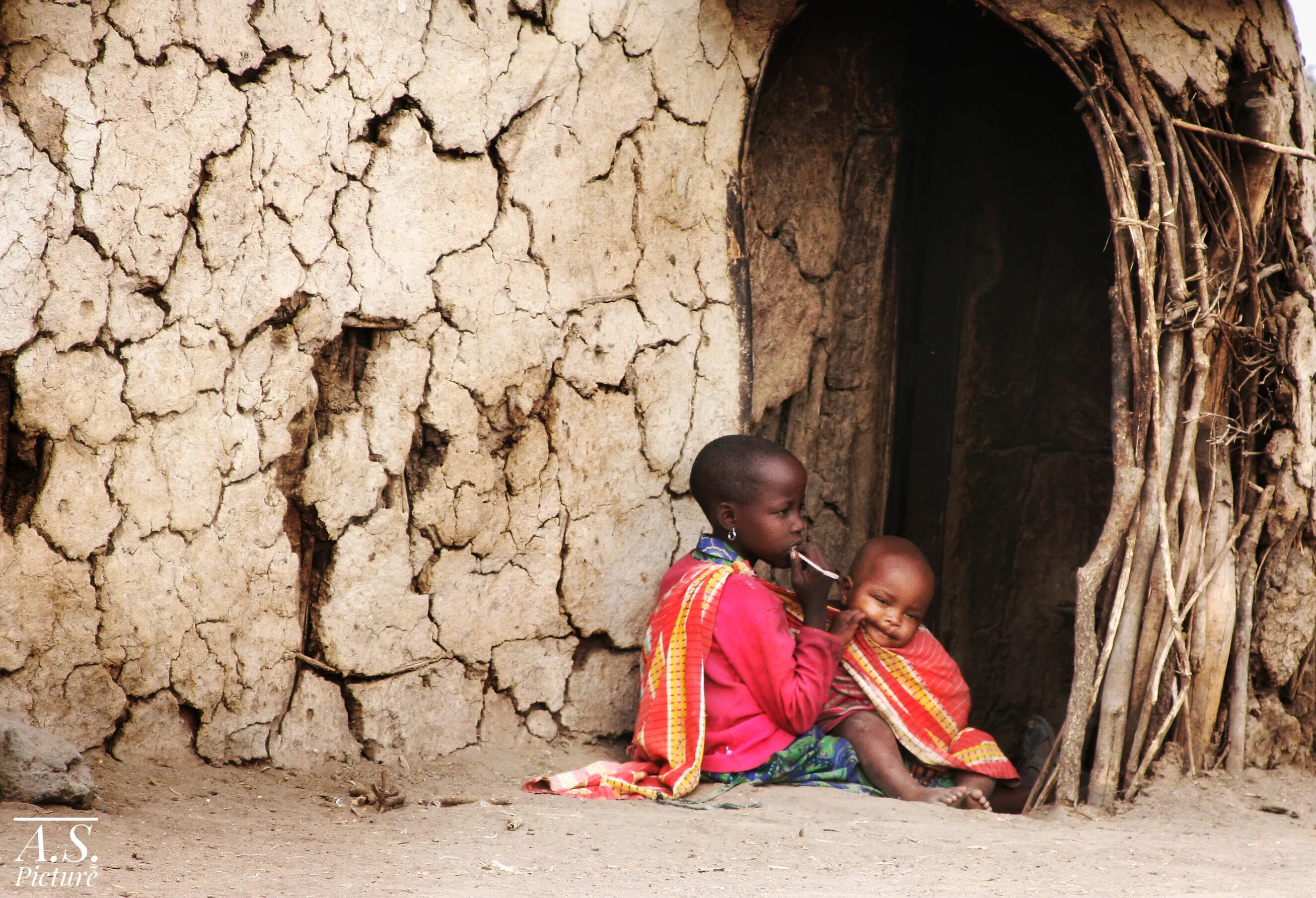 Massai village / Kenia