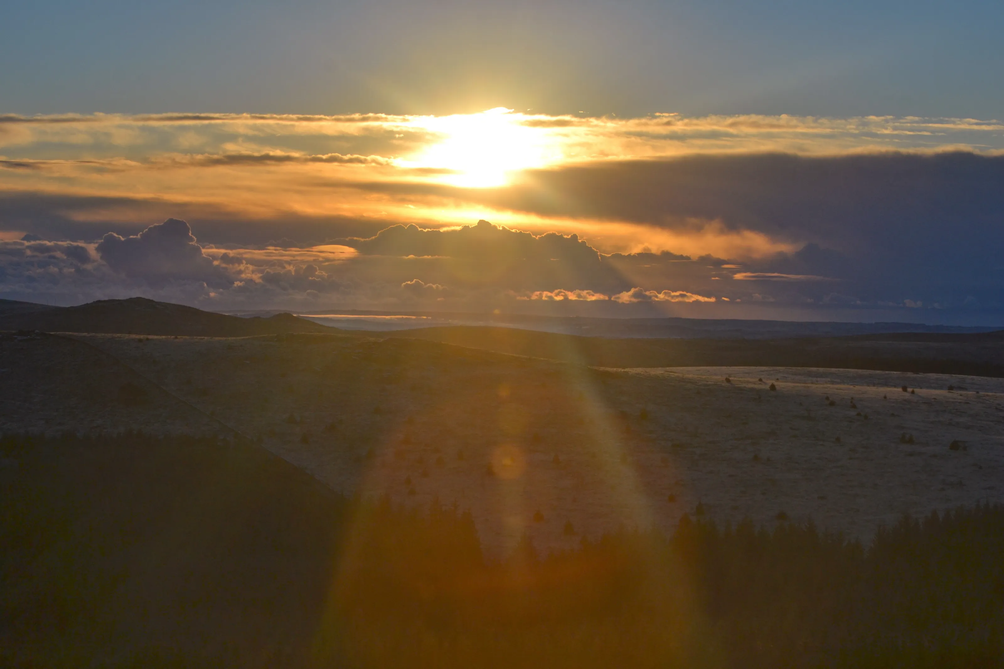 Sunrise at Bellever Tor, Dartmoor National Park, Devon, England, 2022 © The Gorse Gallery