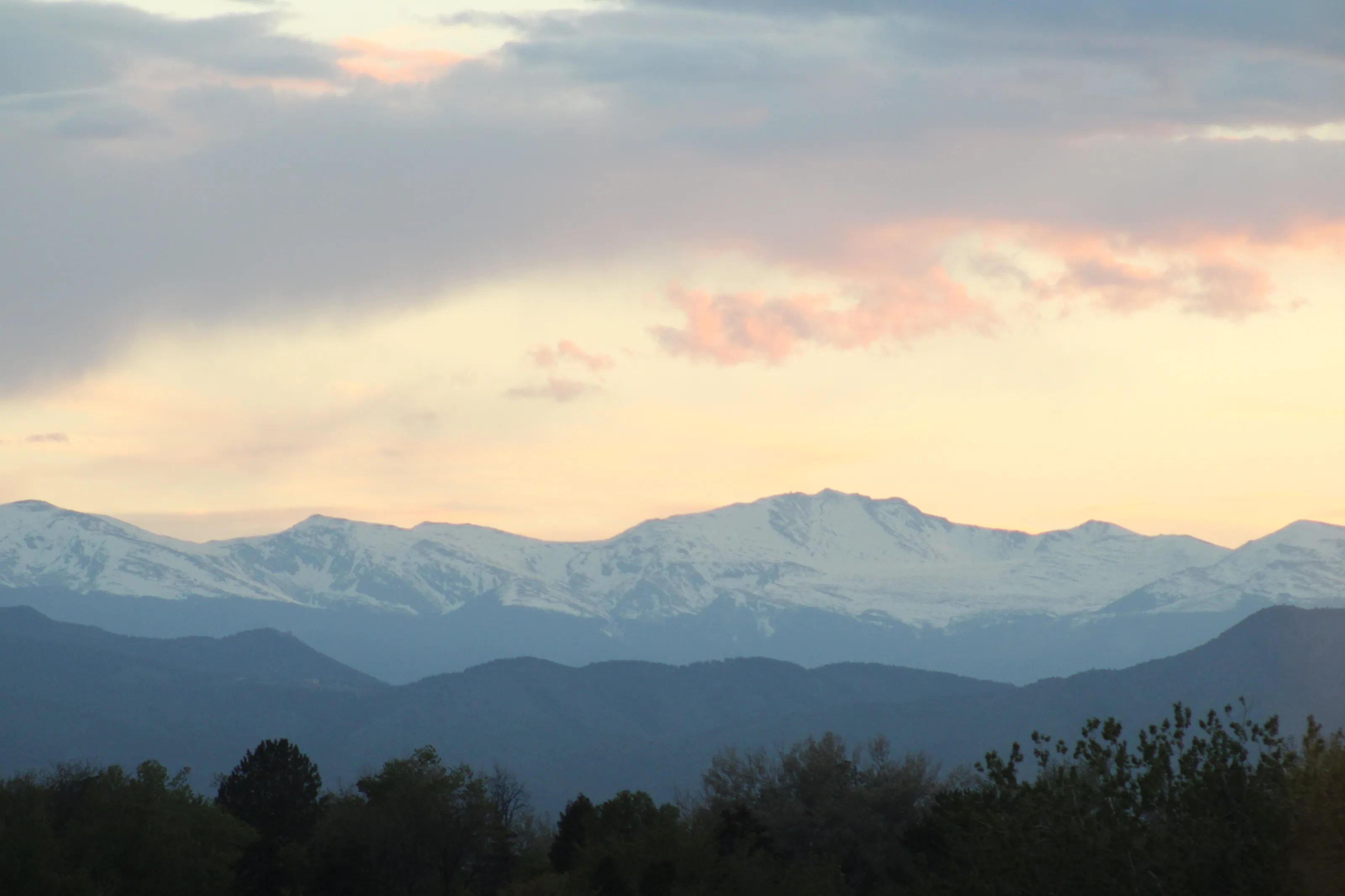 Front Range Sunset