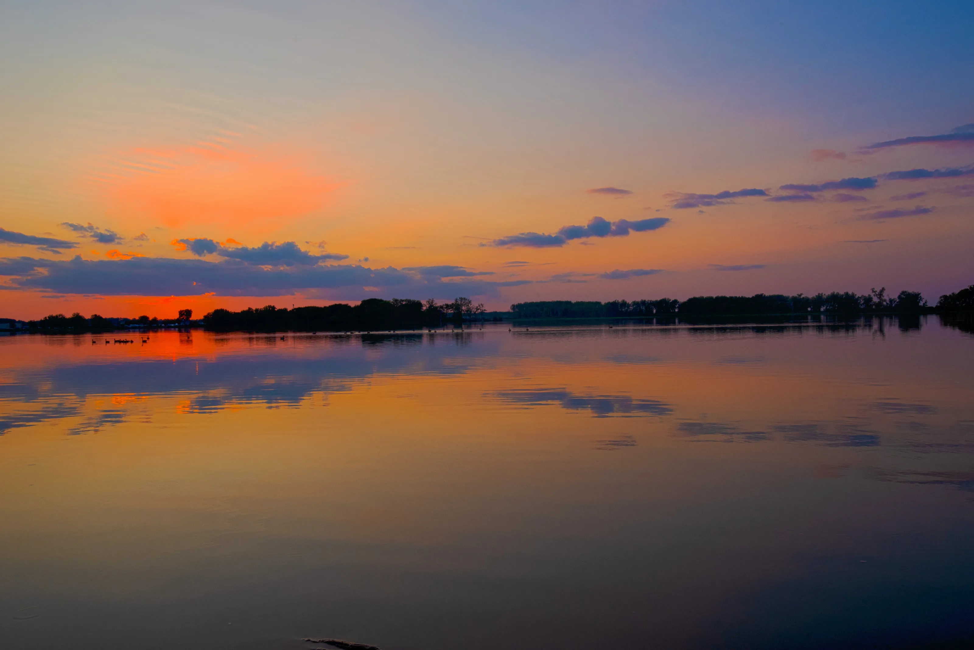 Peaceful evening