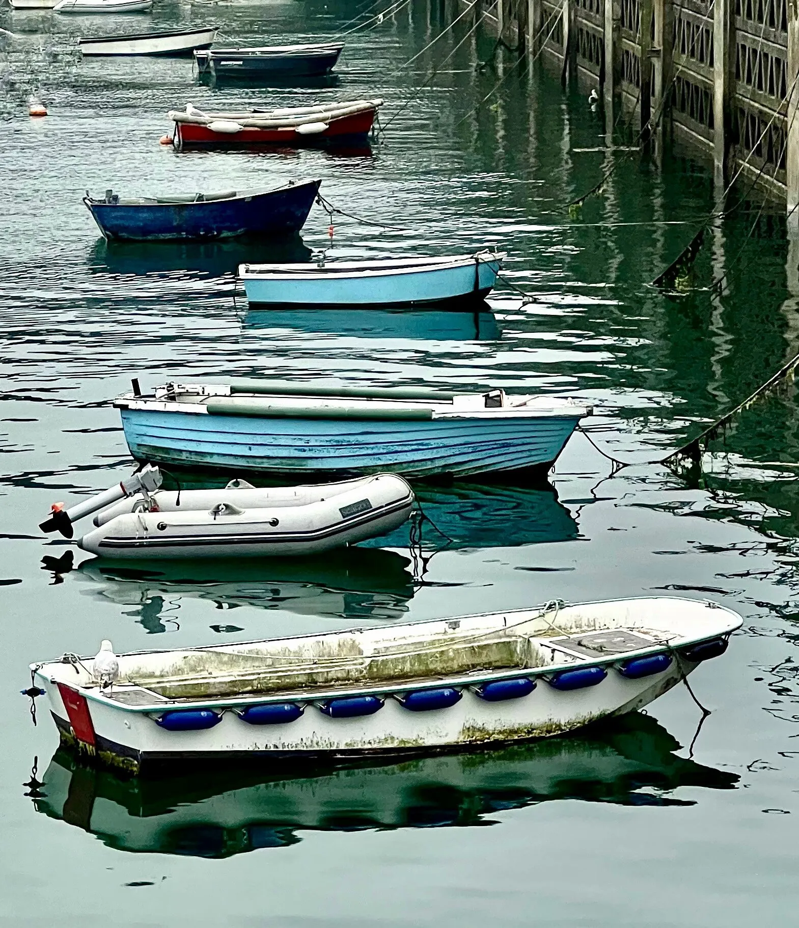 Moored to the Pier