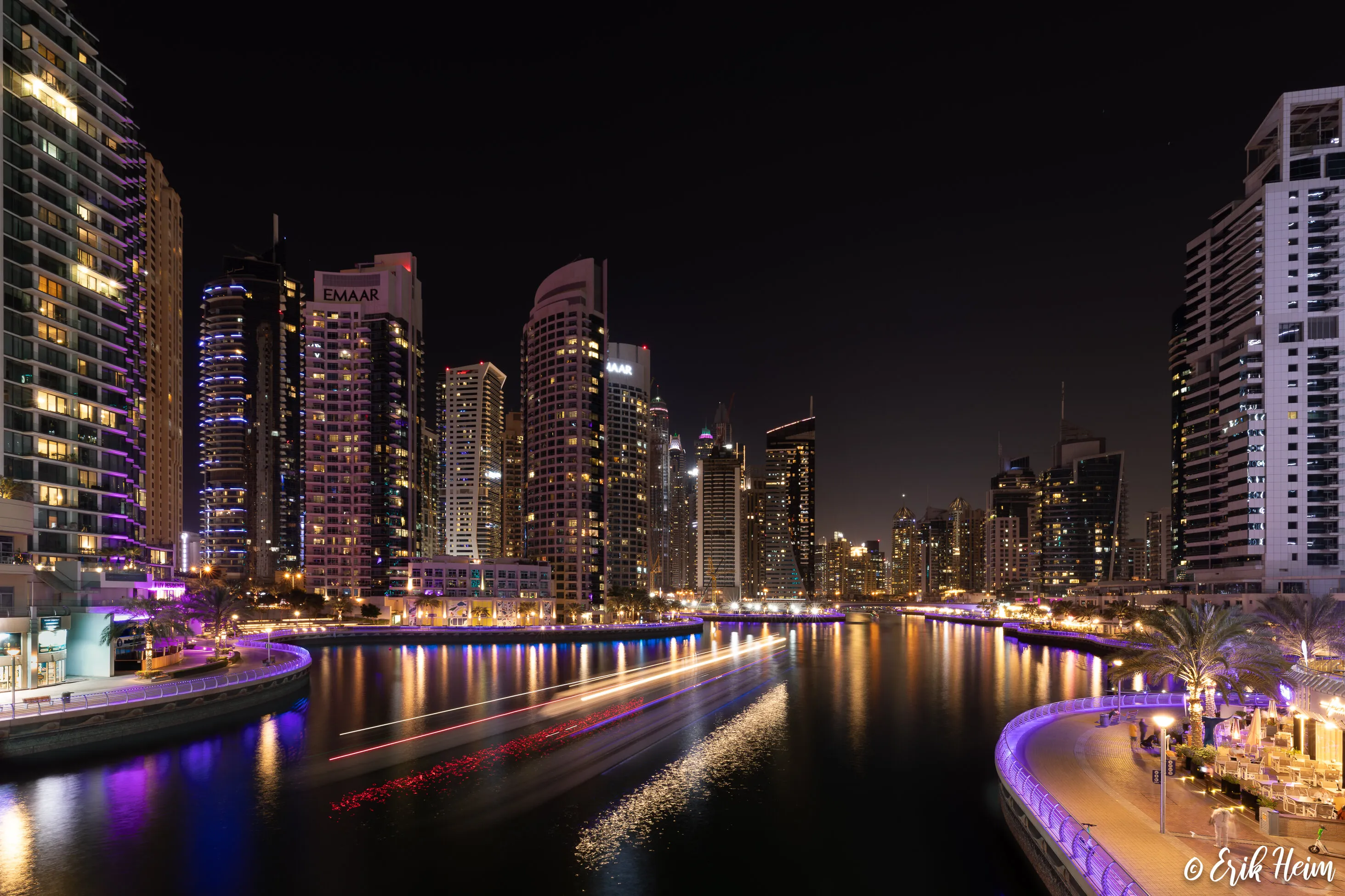 One night at Dubai Marina