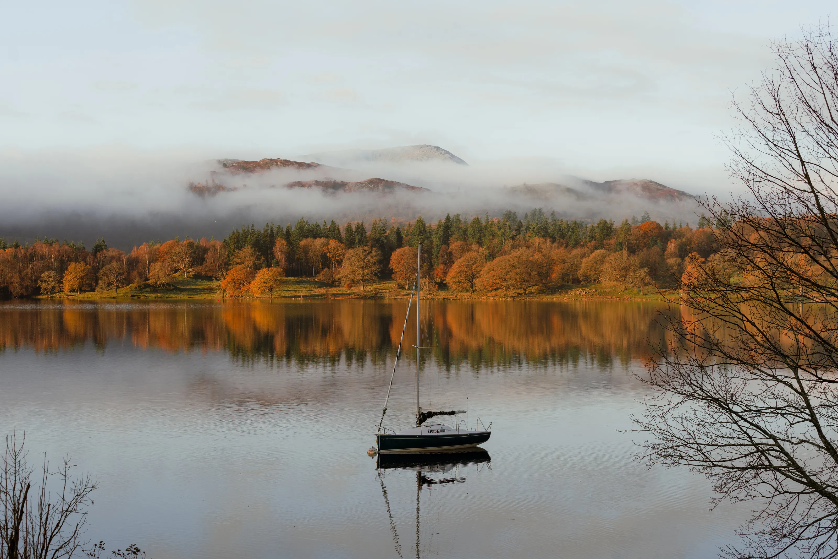 A lonely boat