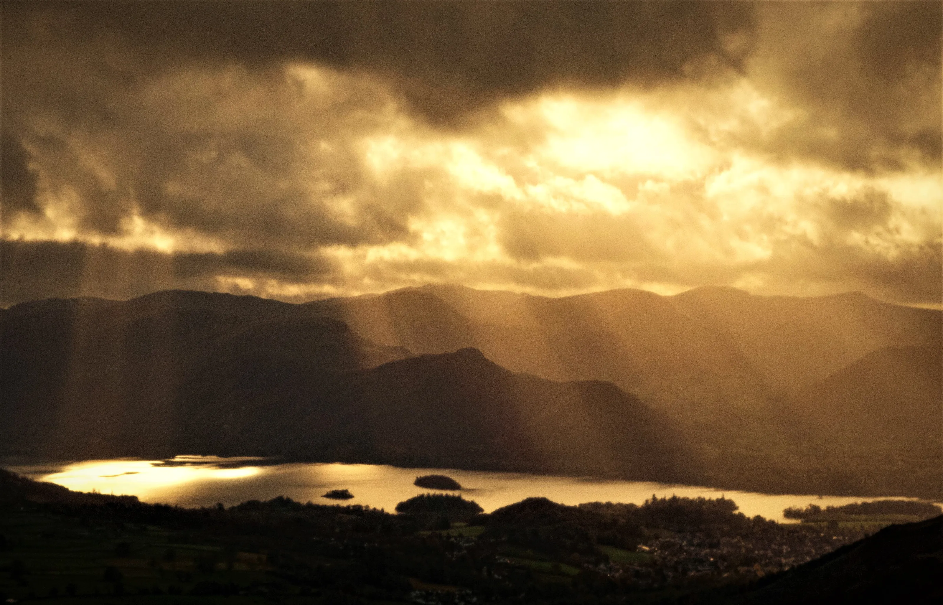 Sunshine over the lakes