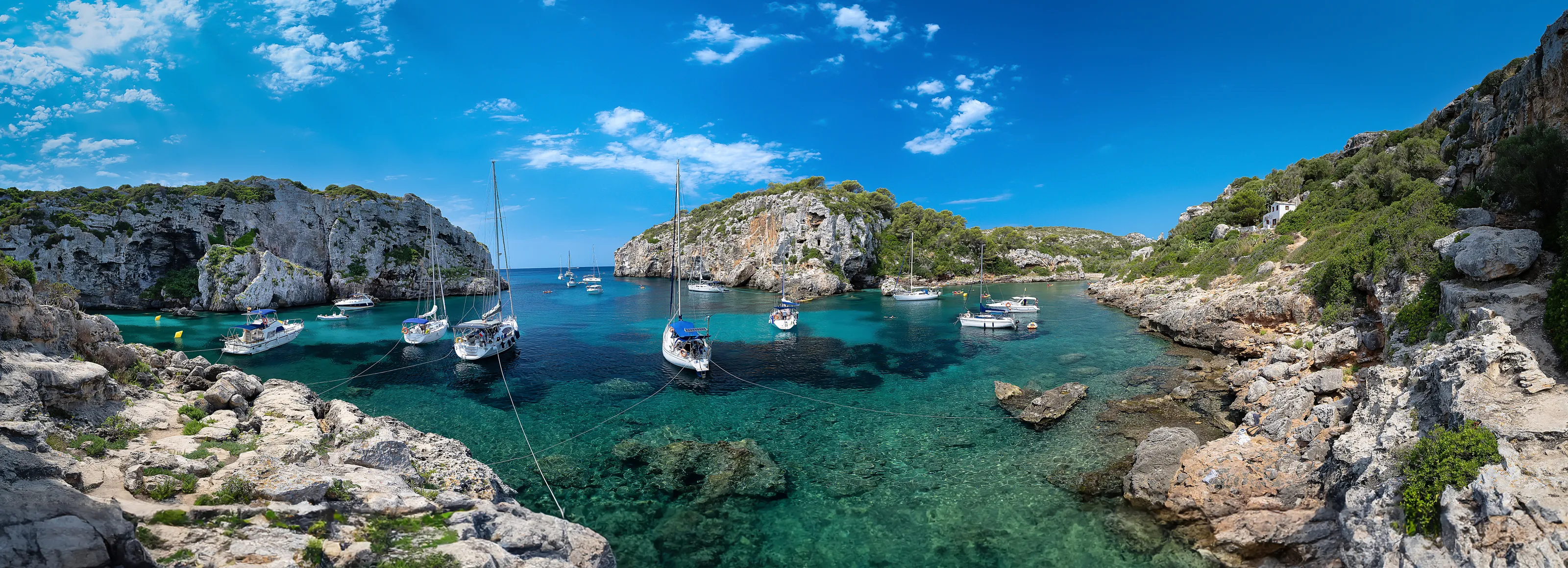 Menorcan Cove panorama