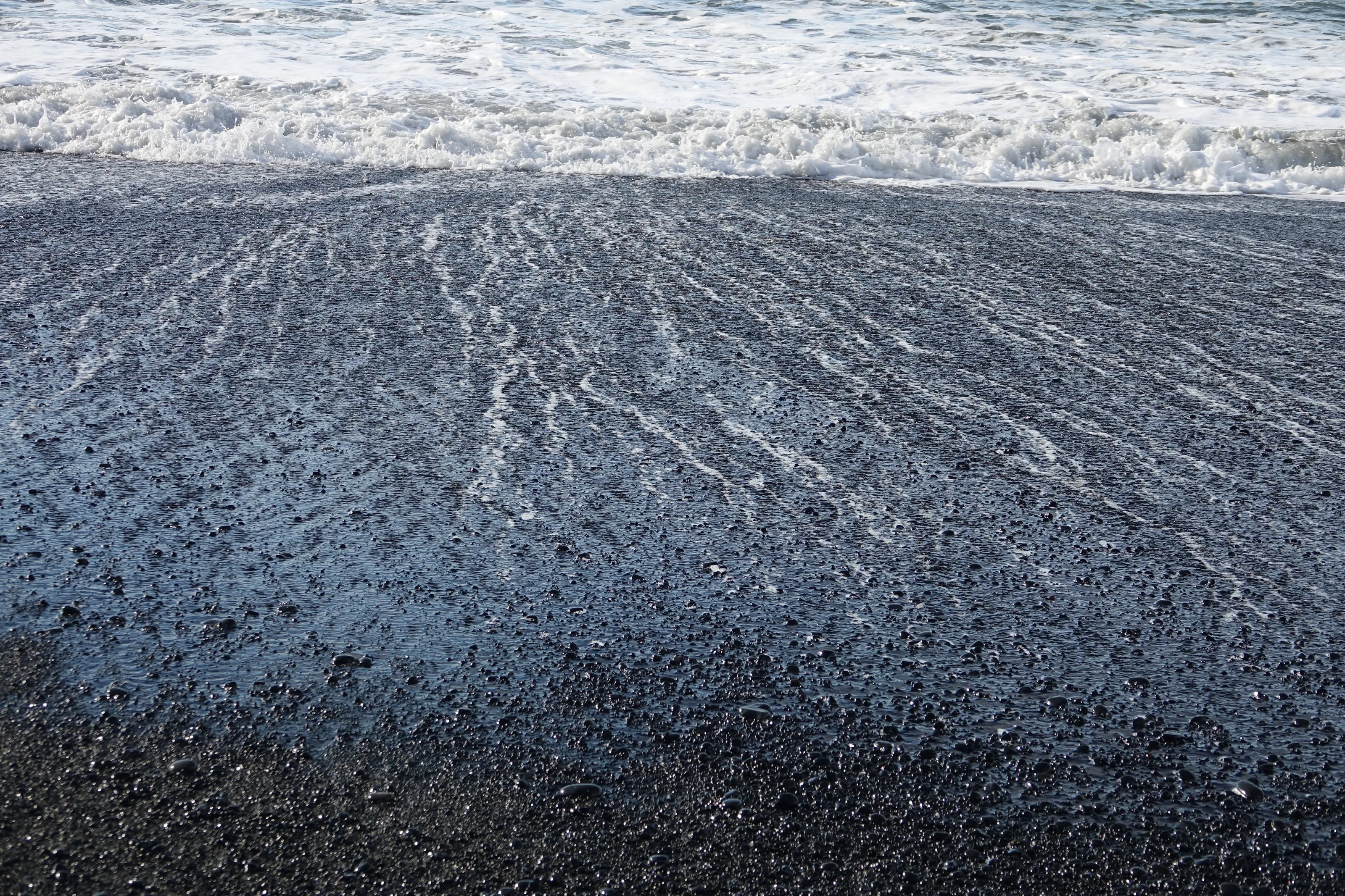 Black beach, Iceland