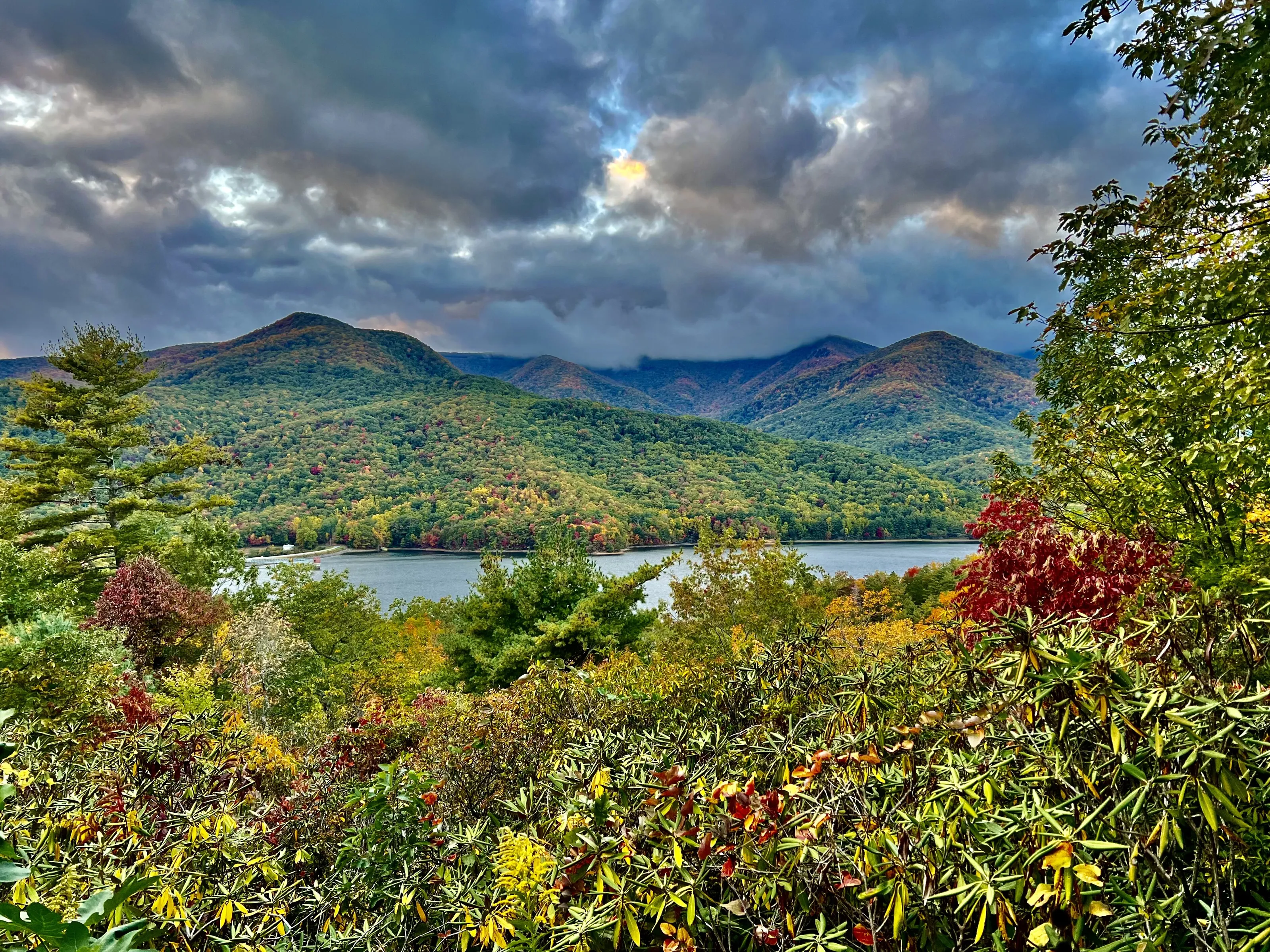 Burnett Reservoir, Black Mountain, WNC