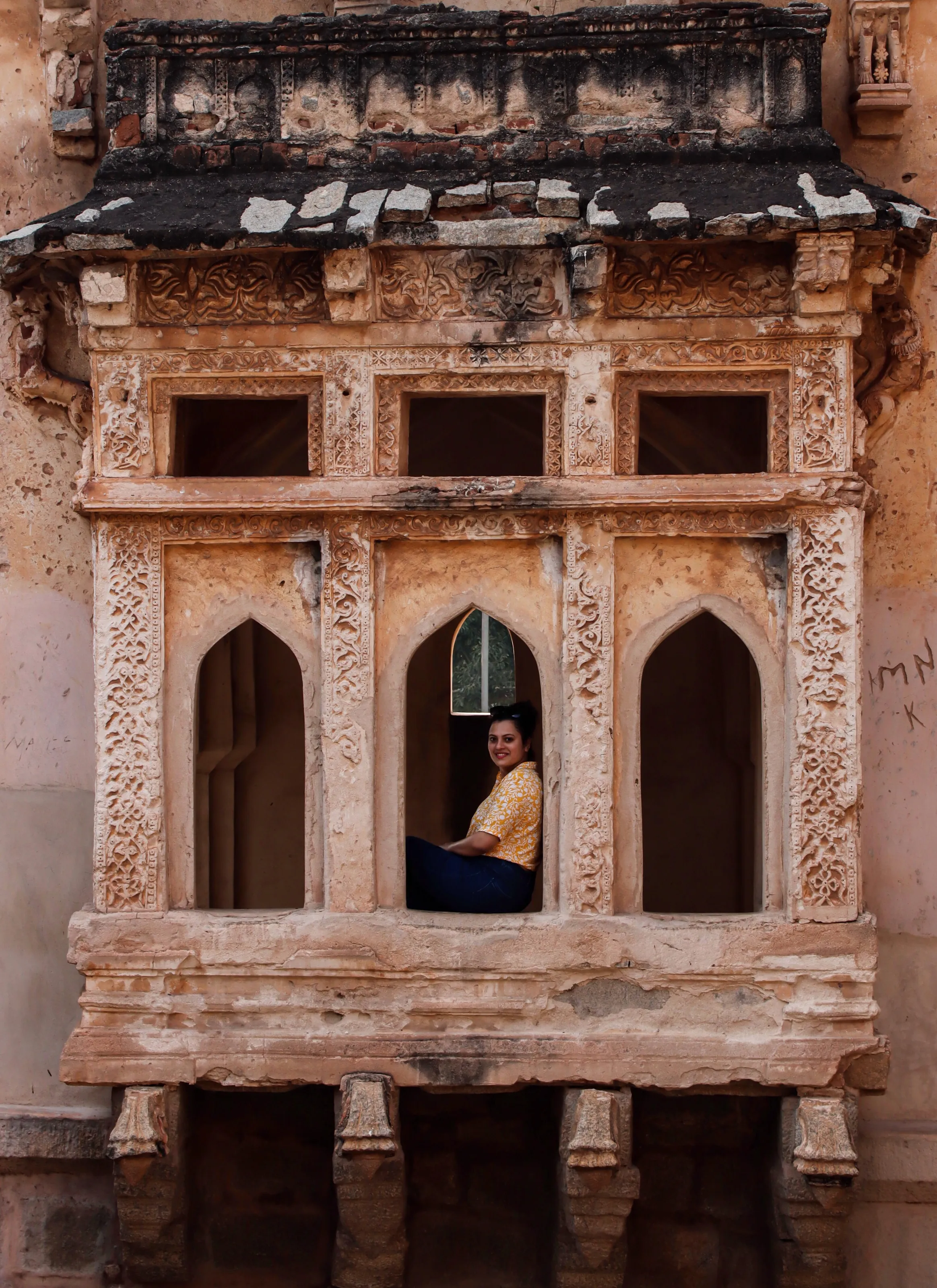 The great Hampi windows