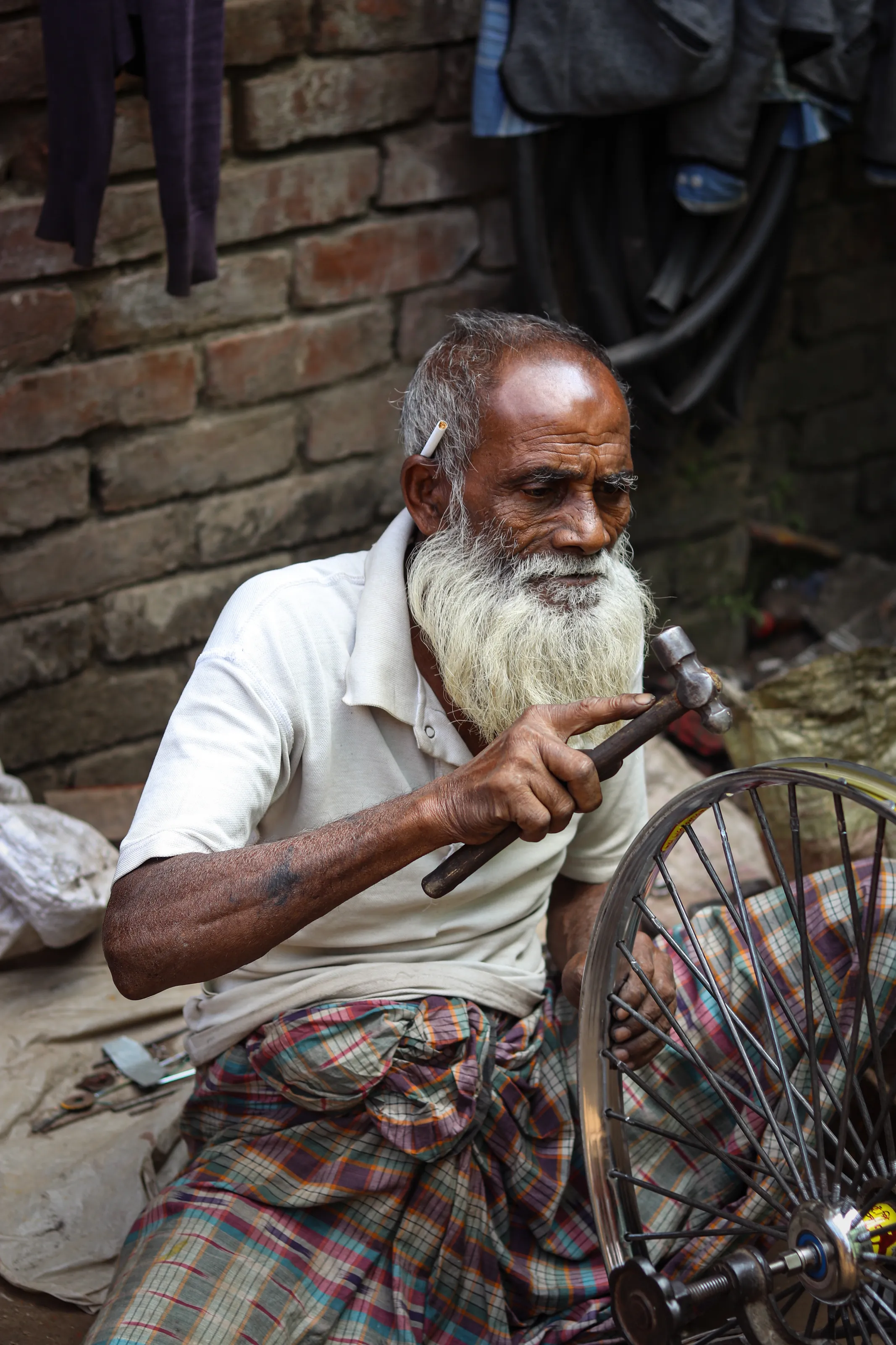 A old working man