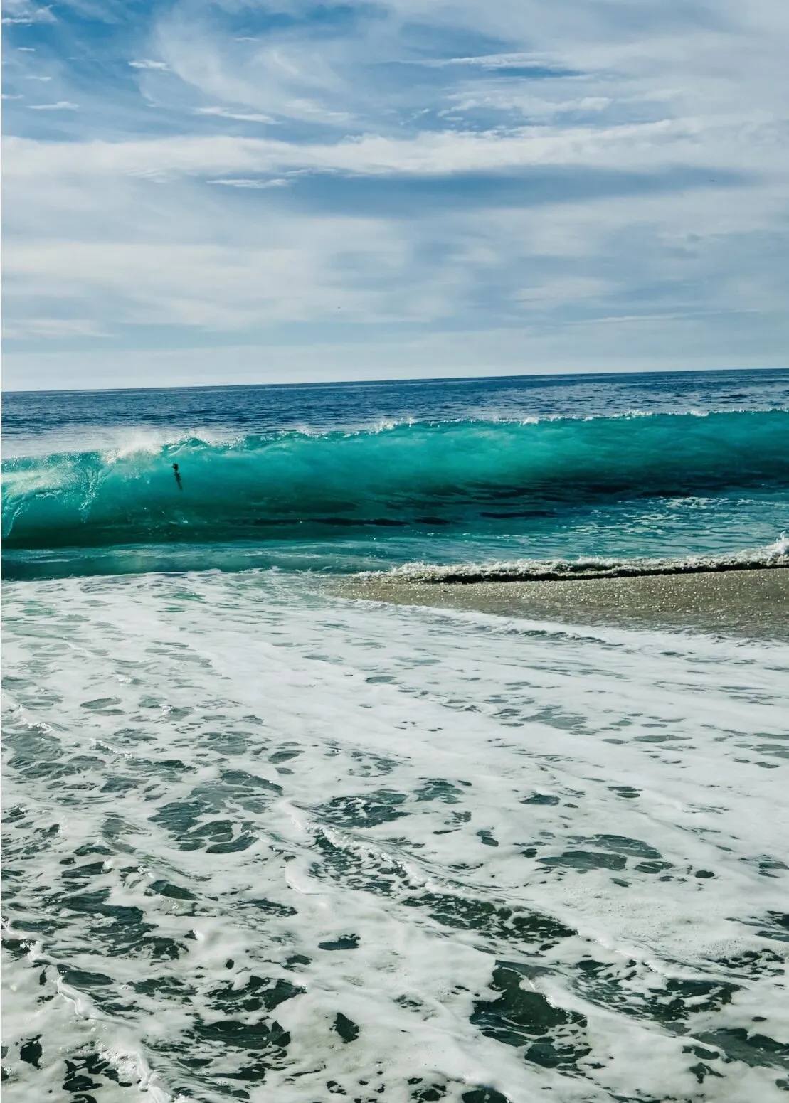 Shades of Blues and Greens at the beach