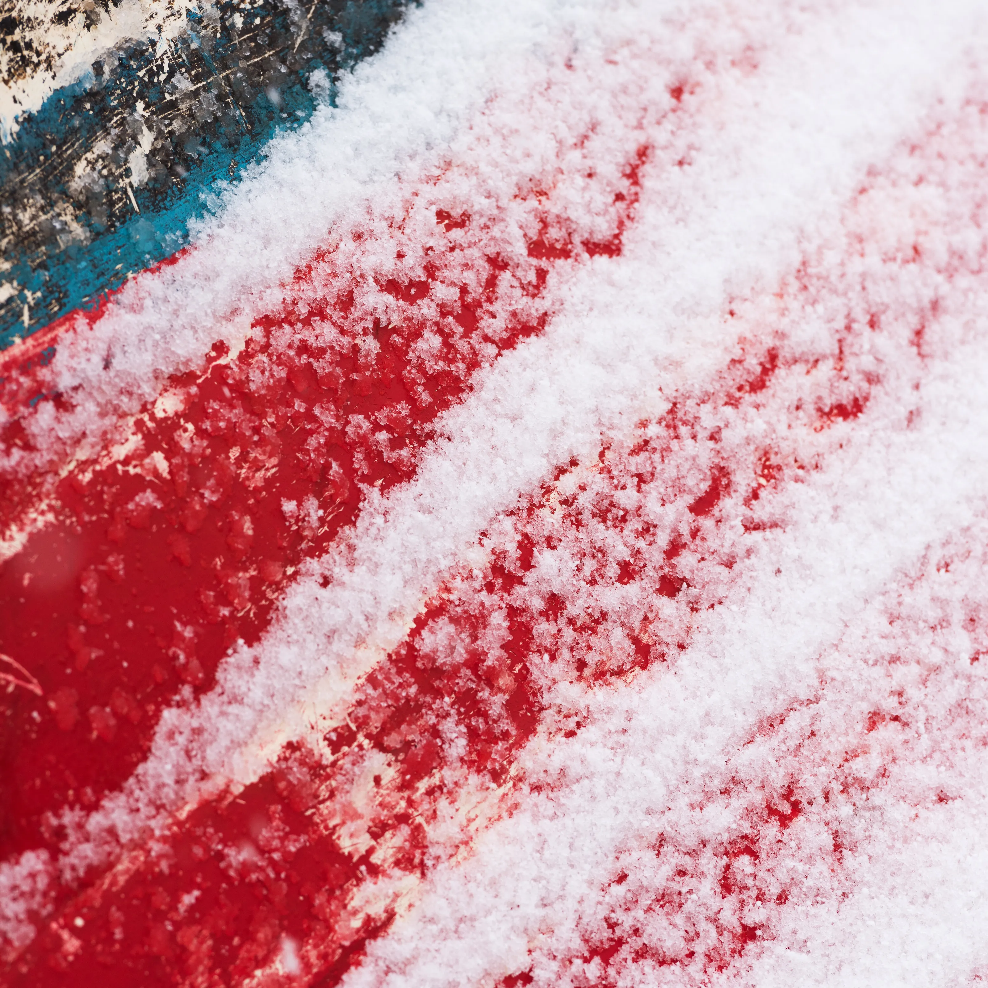 Snowy Boat