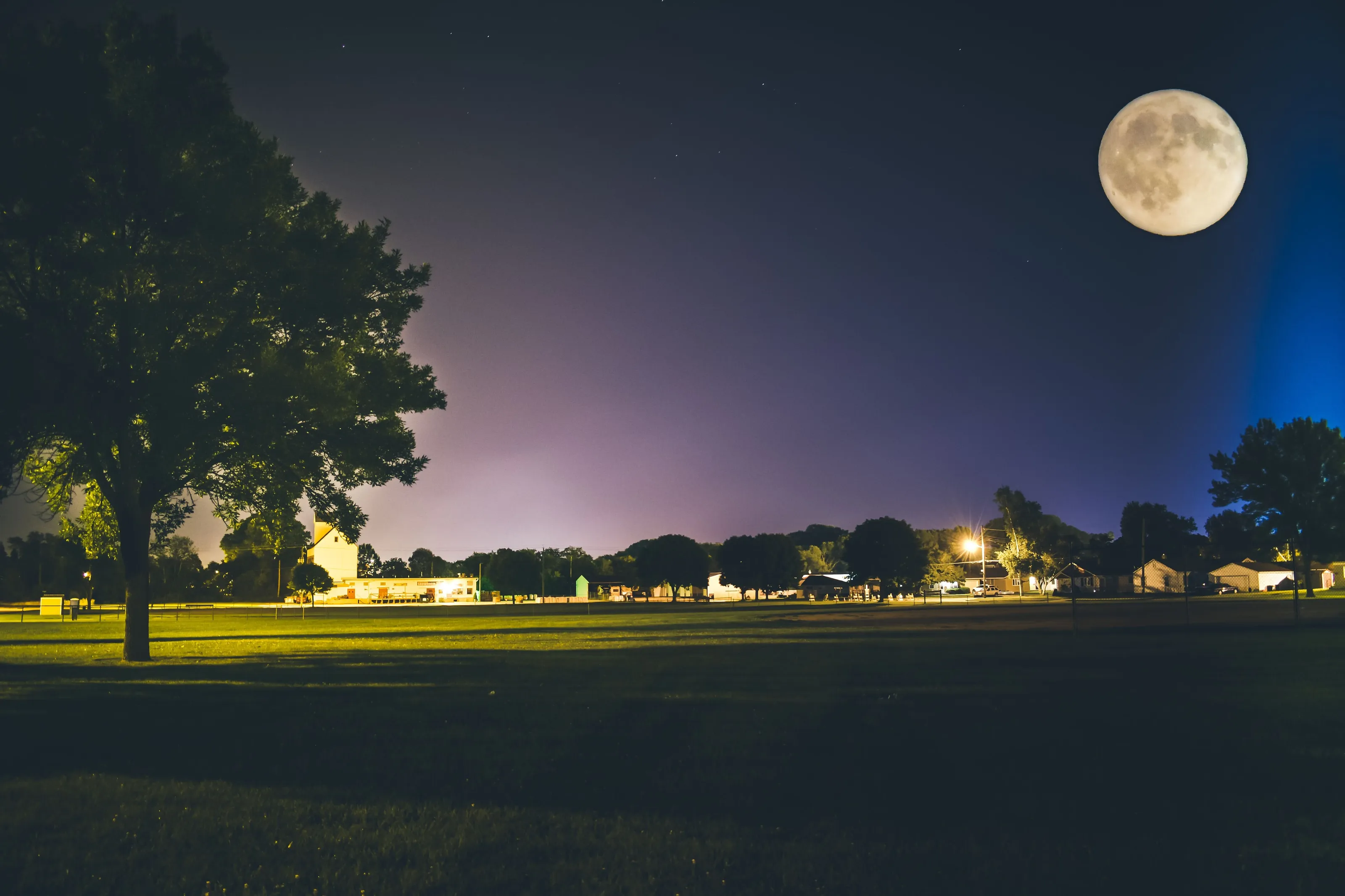 Night moon