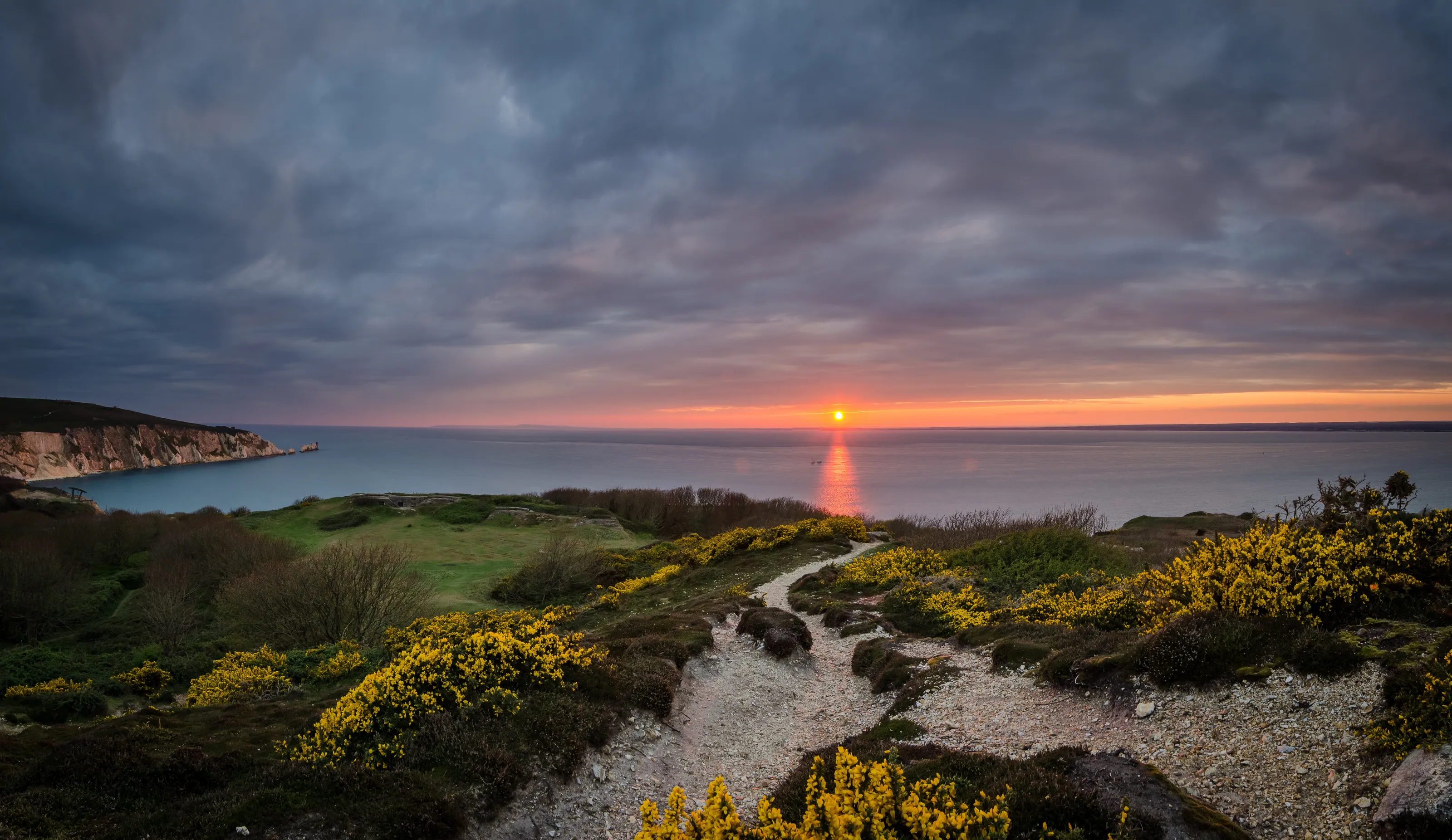 An Isle of Wight sunset