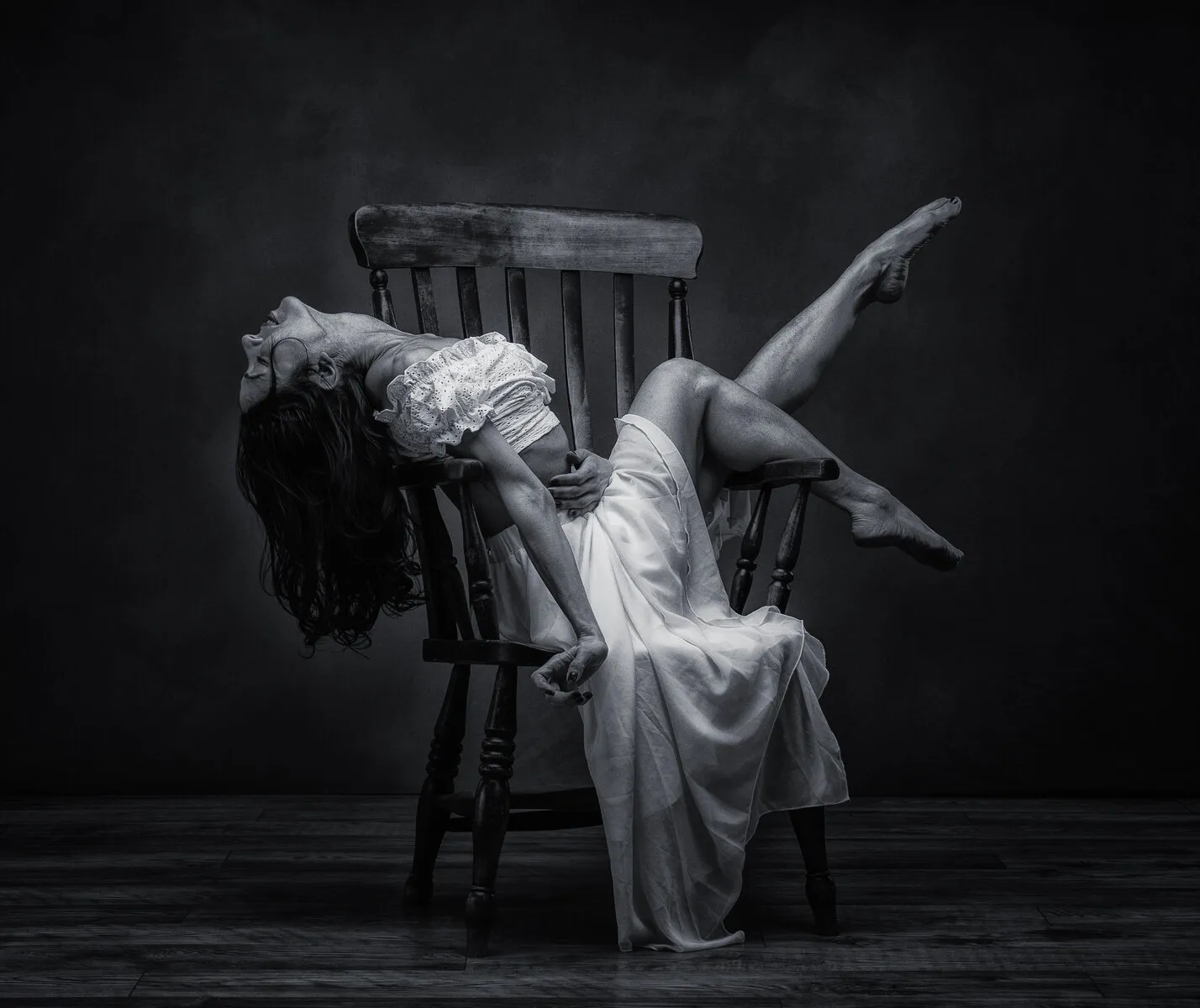 Valentina on a Chair.