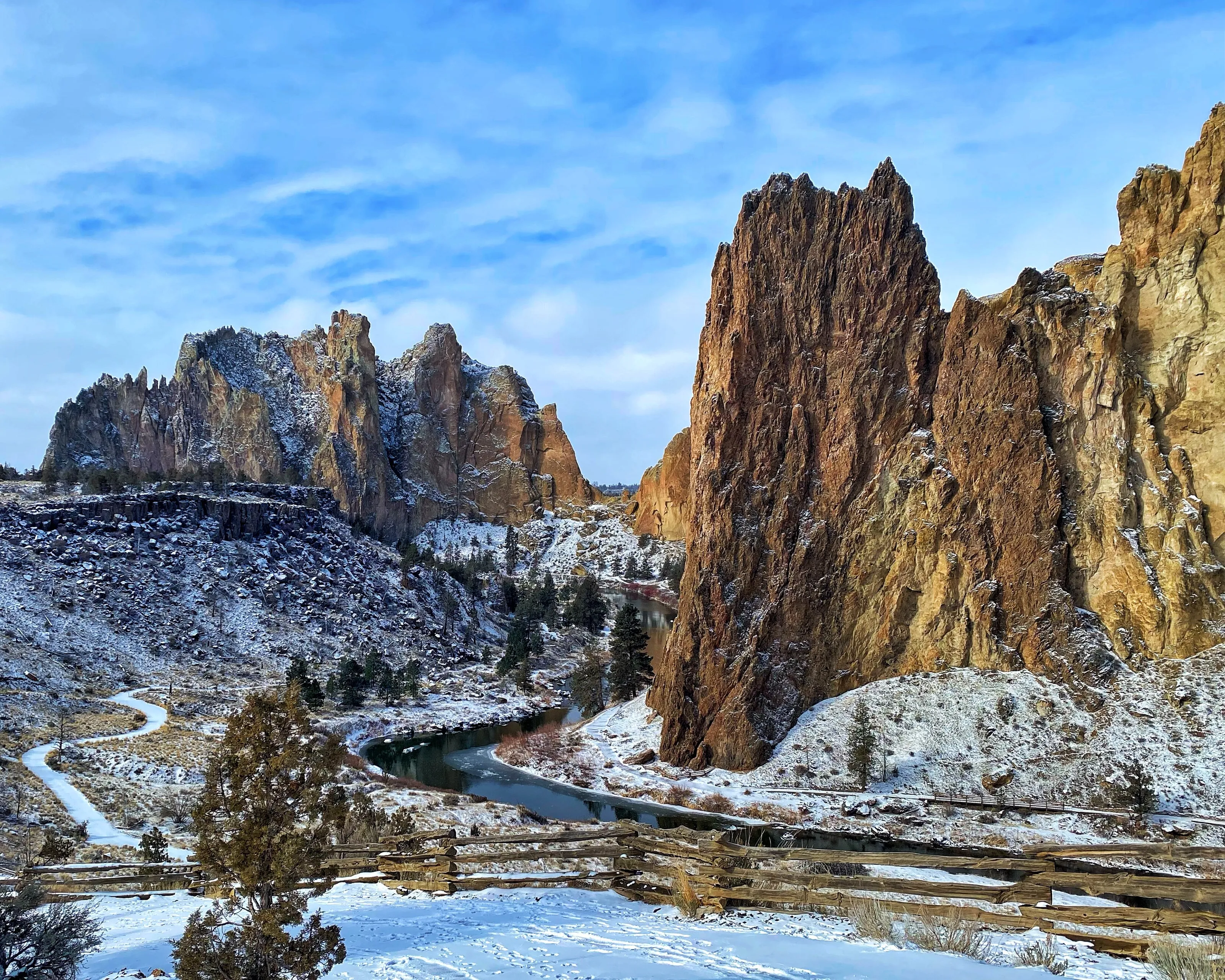 A Smith Rock Winter