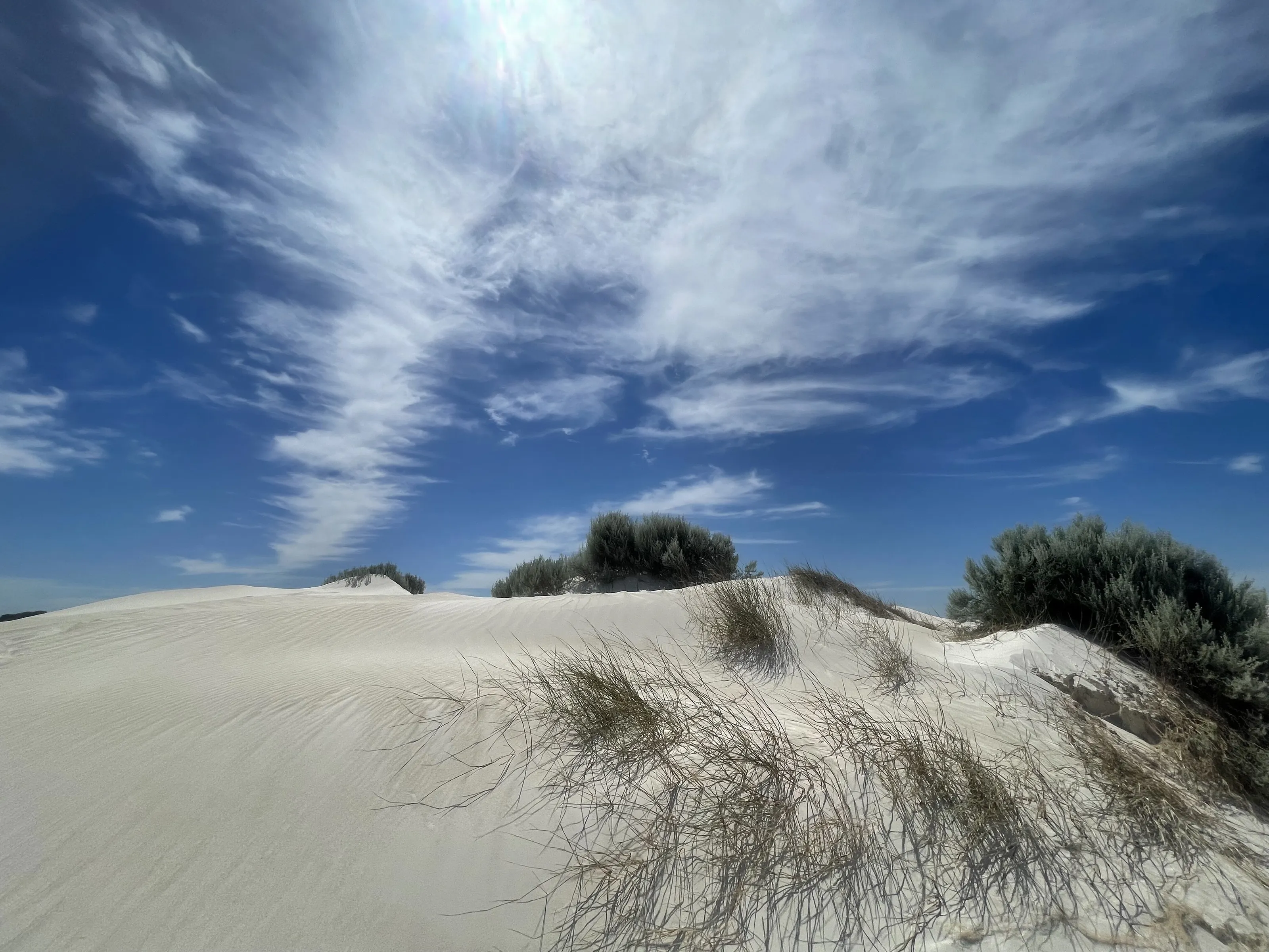 Where the Sand and Sky Meets