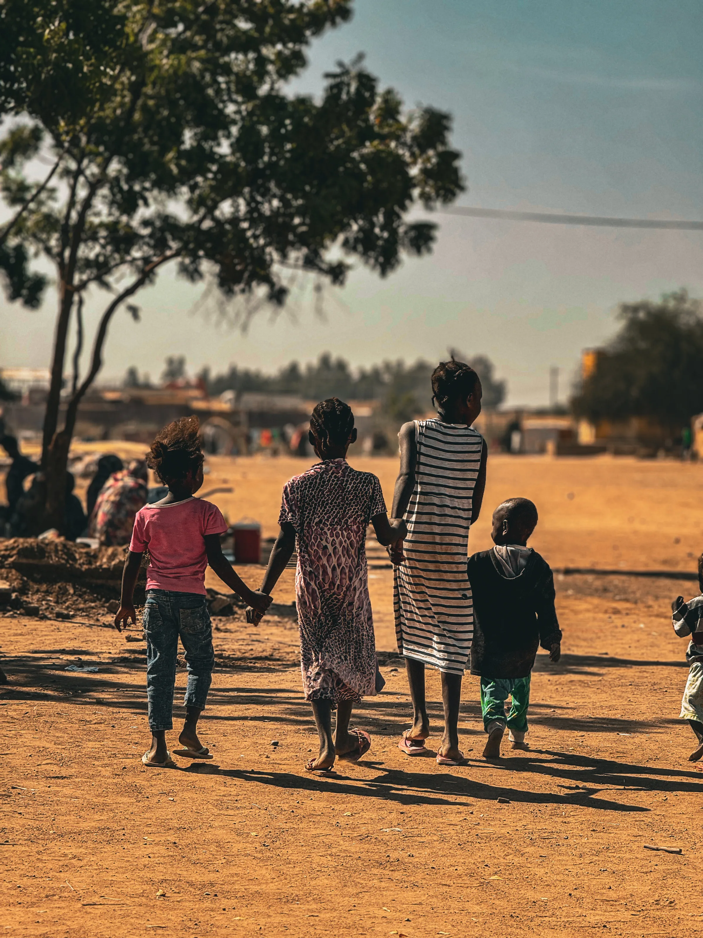 Unity Amidst Adversity: Displaced Children Finding Strength in Solidarity