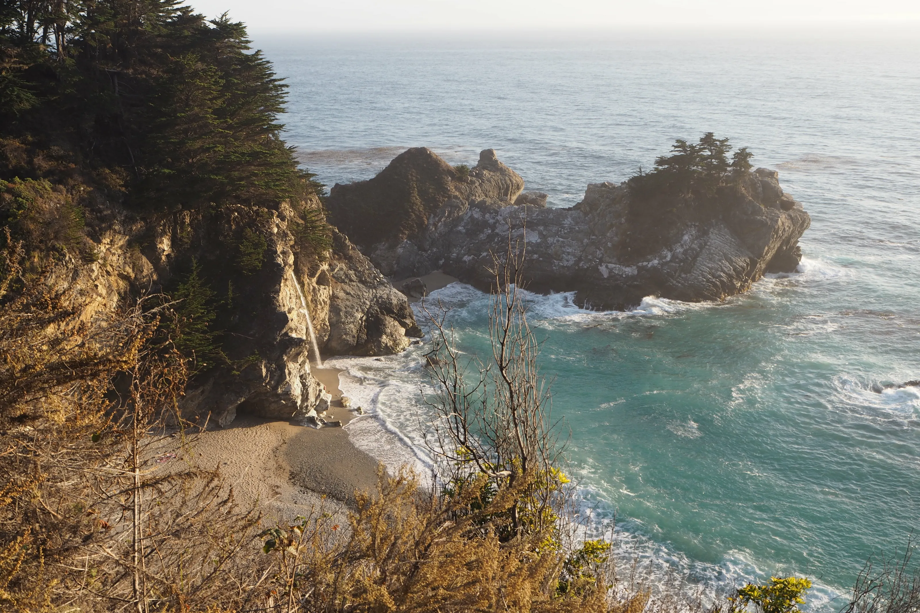 Big Sur at the End of  a Jorney
