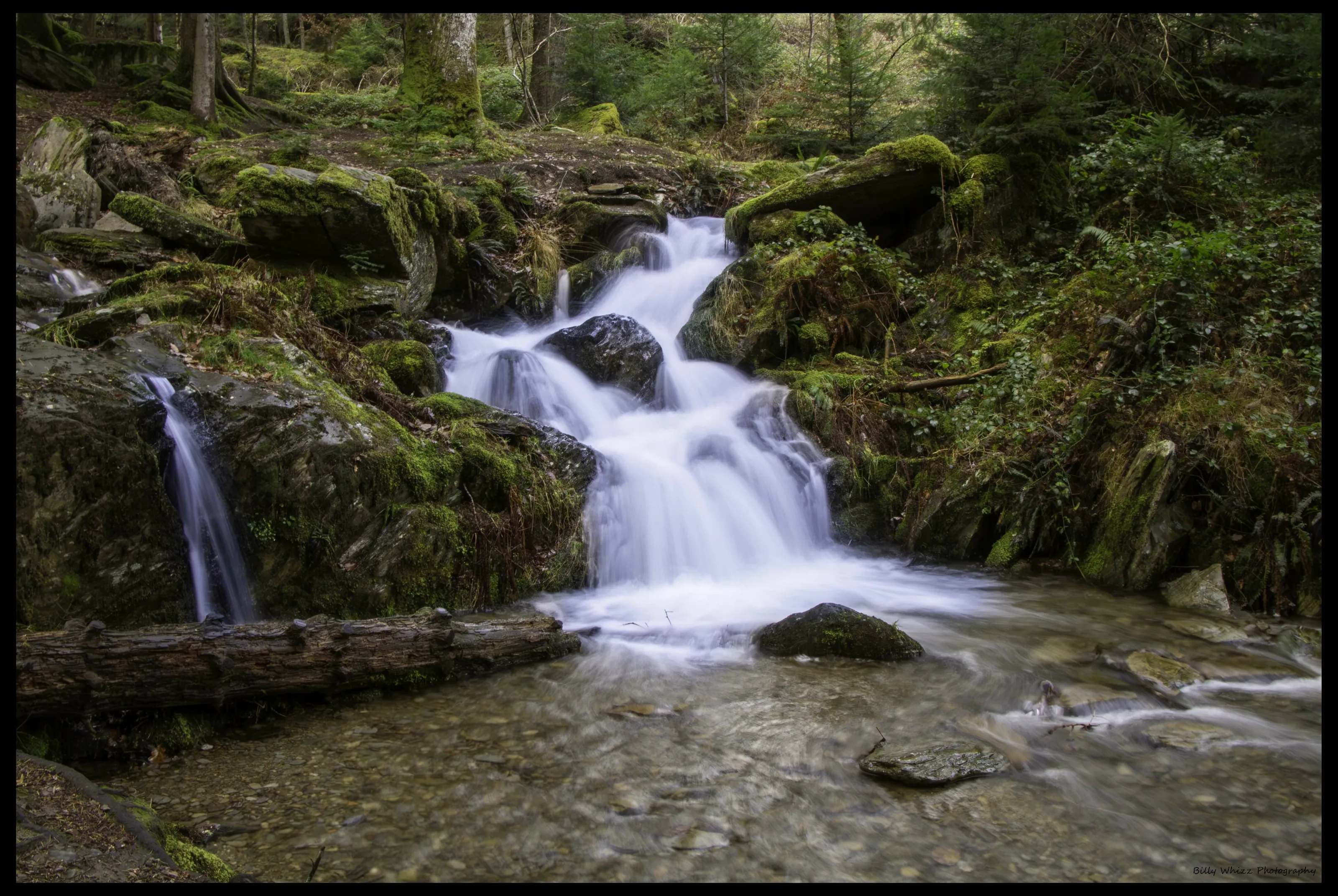 Waterfall up the Elan Valley Rhayader