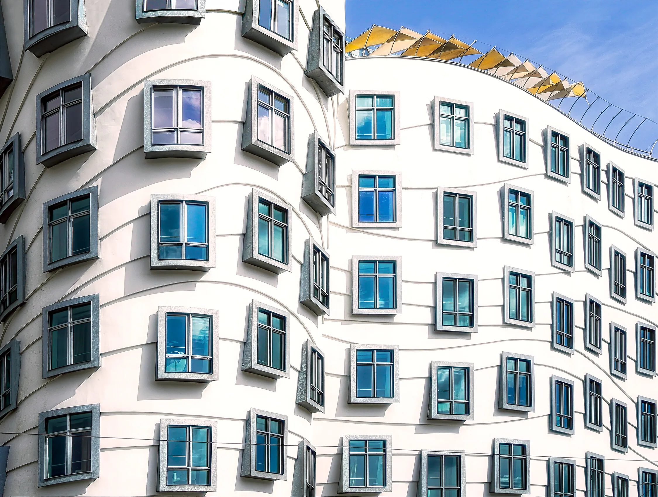 The Dancing House in Praha