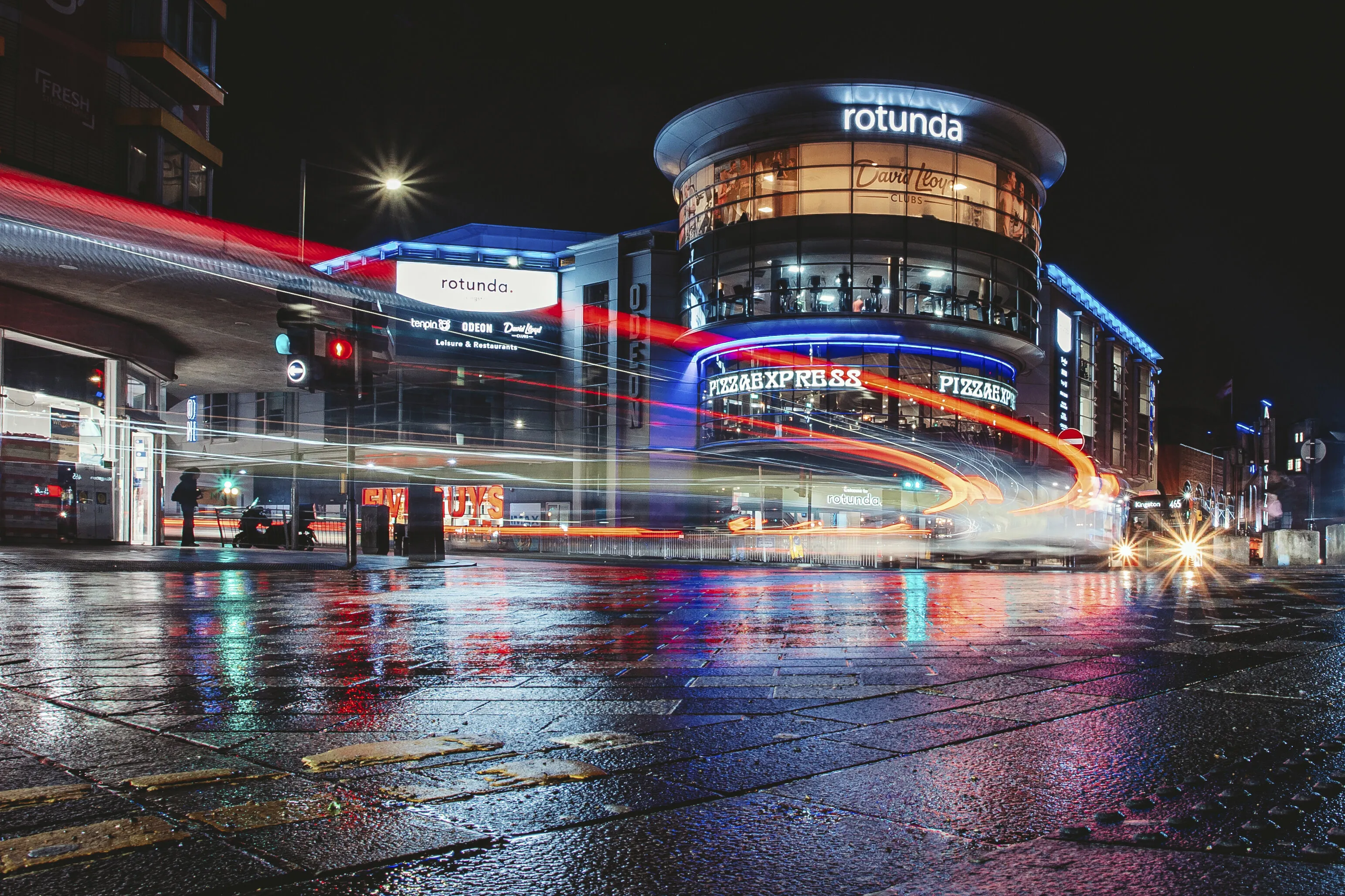 Kingston in the Rain