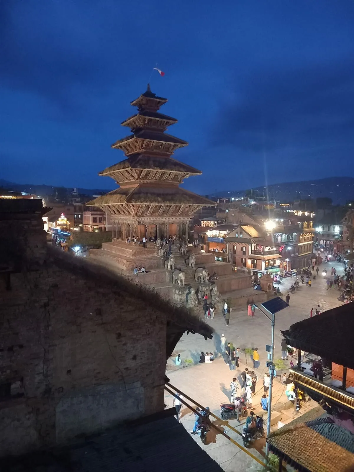 The tallest temple of Nepal