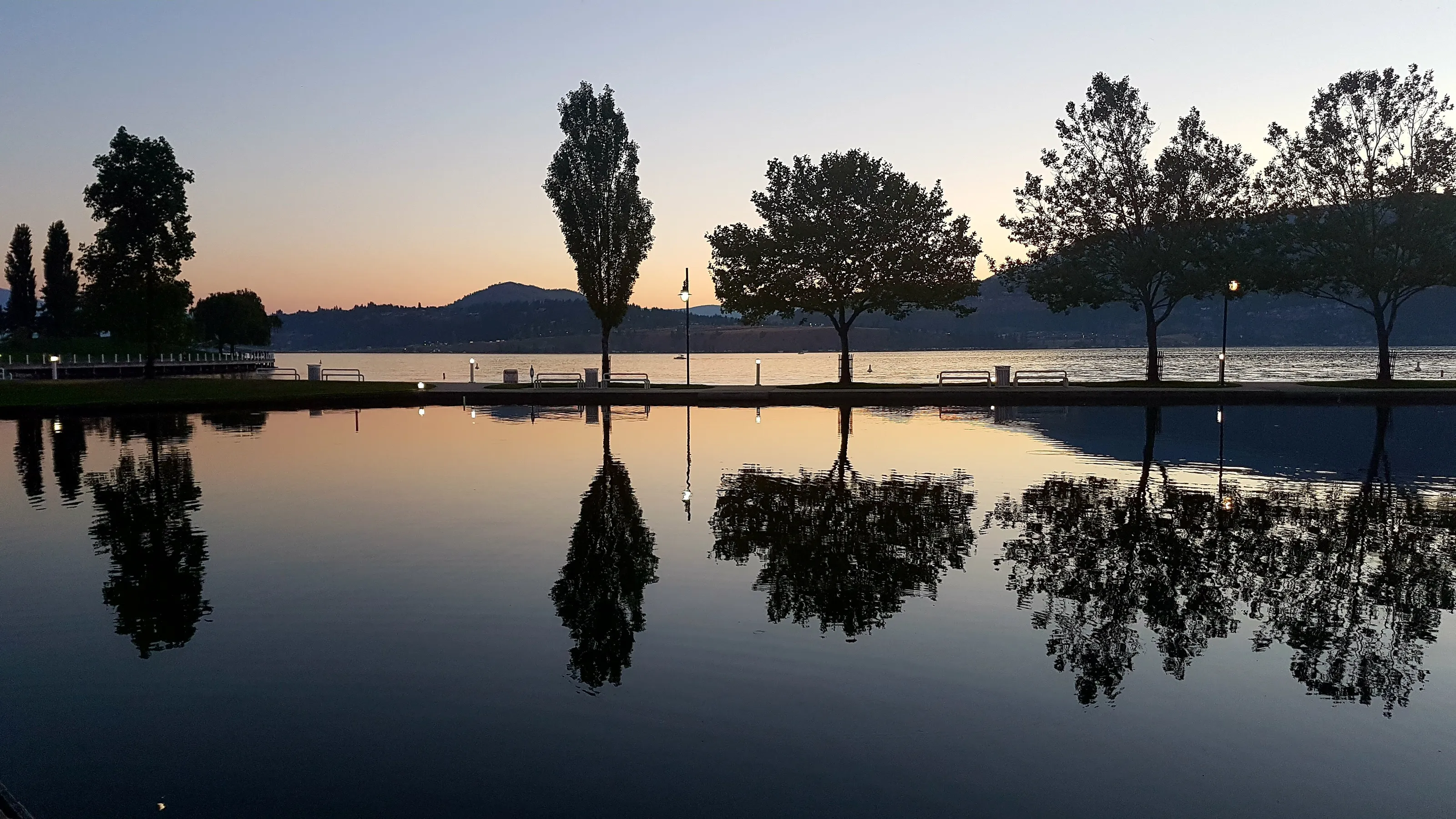Lake Okanagan Summer Night