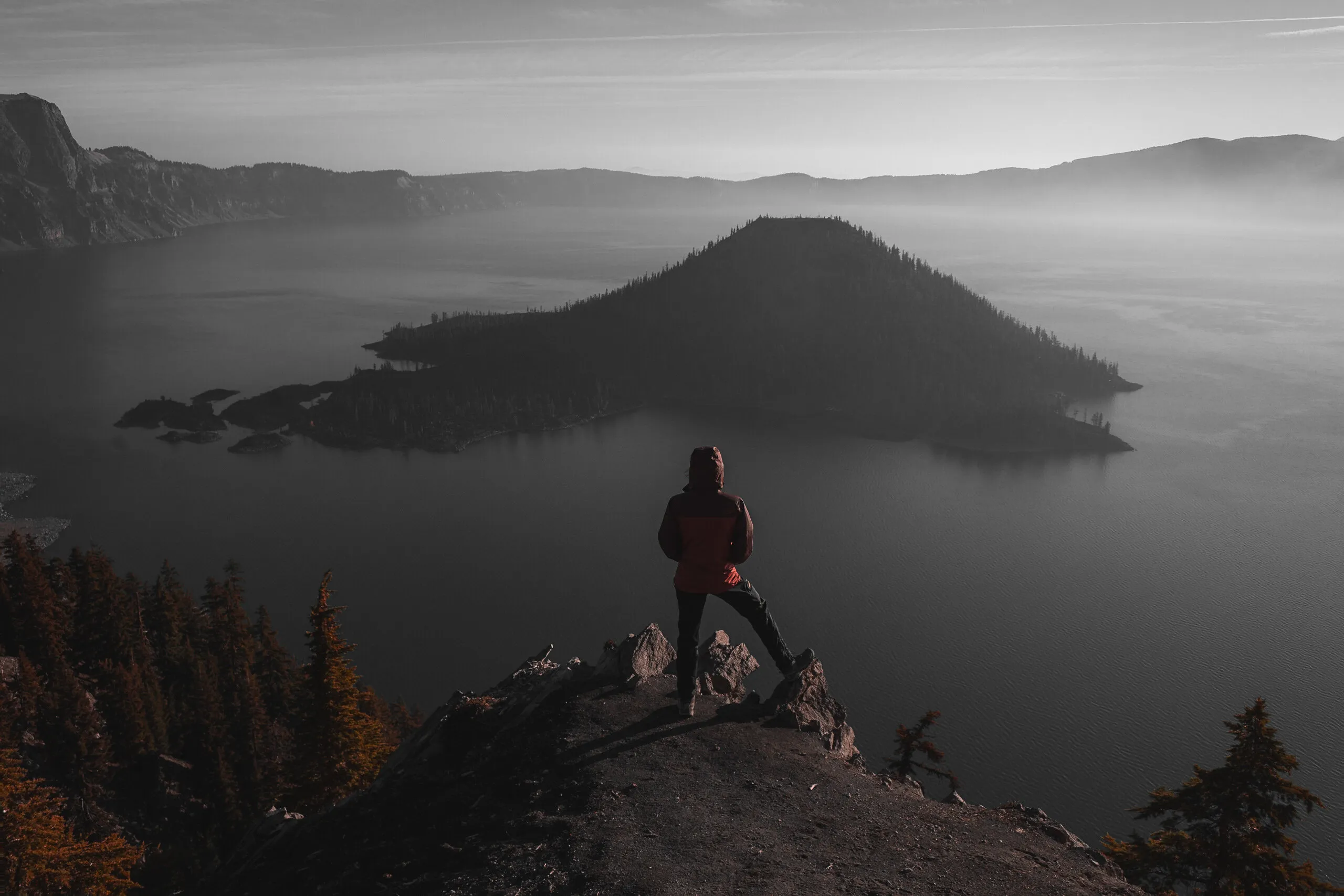 Crater lake Moody Mornings