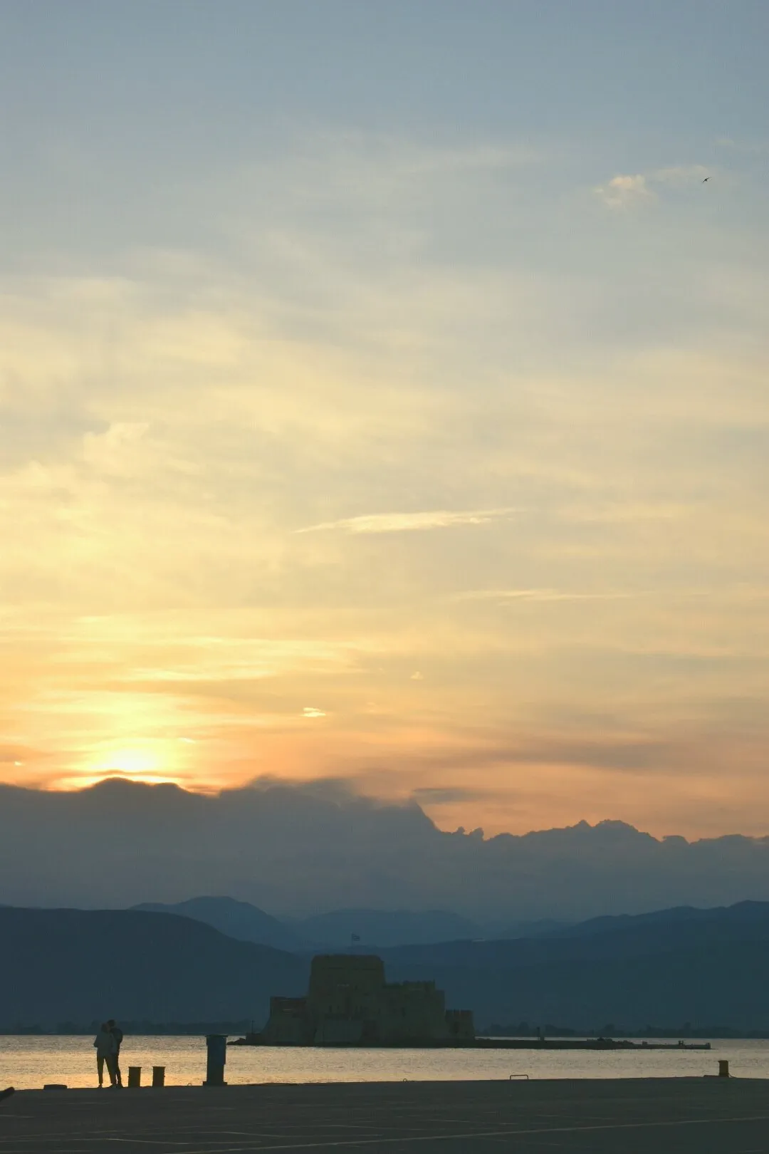 Layers of Nafplion's sunset